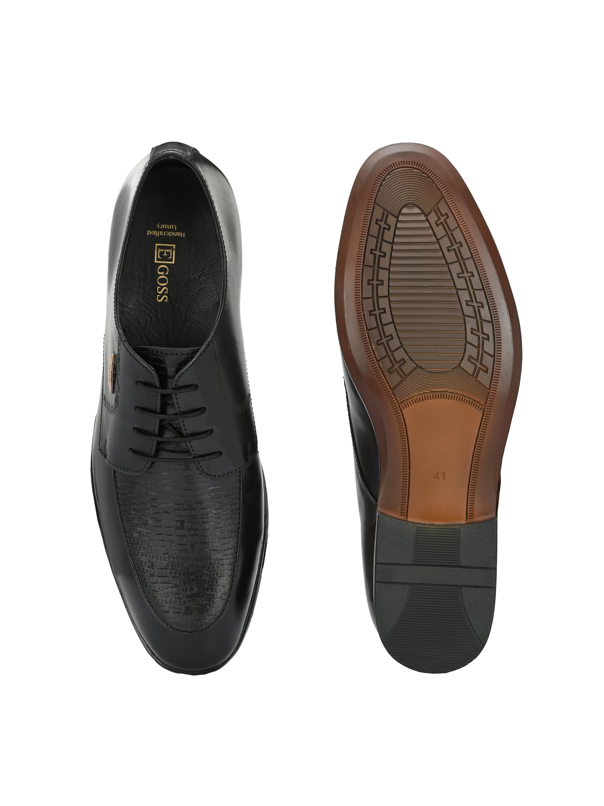 Egoss Shoes Egoss Formal Lace-Up Shoes For Men