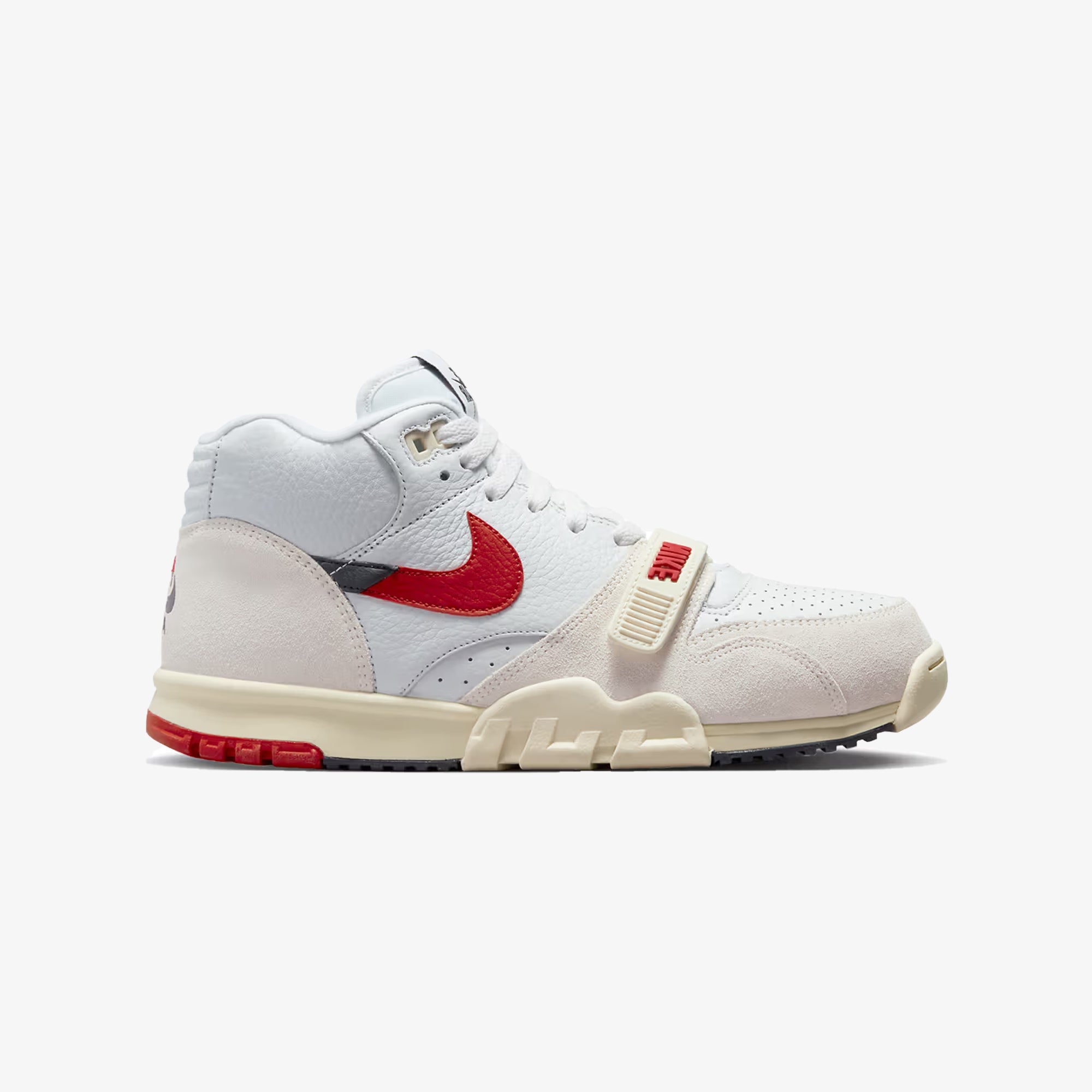 Nike | AIR TRAINER 1 { WHITE/RED - view 4