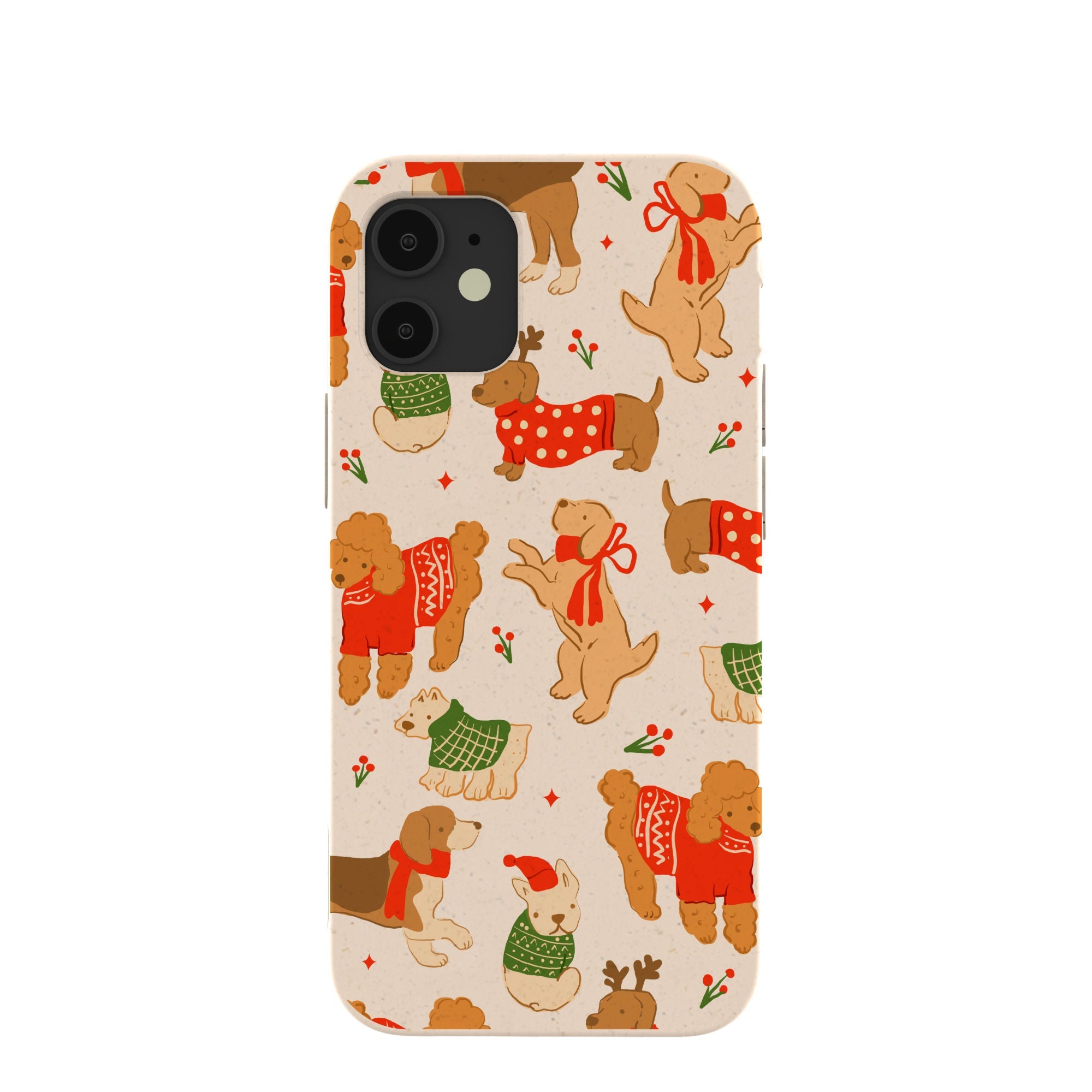 Pela Case Seashell Jolly Doggos iPhone 12 Mini Case