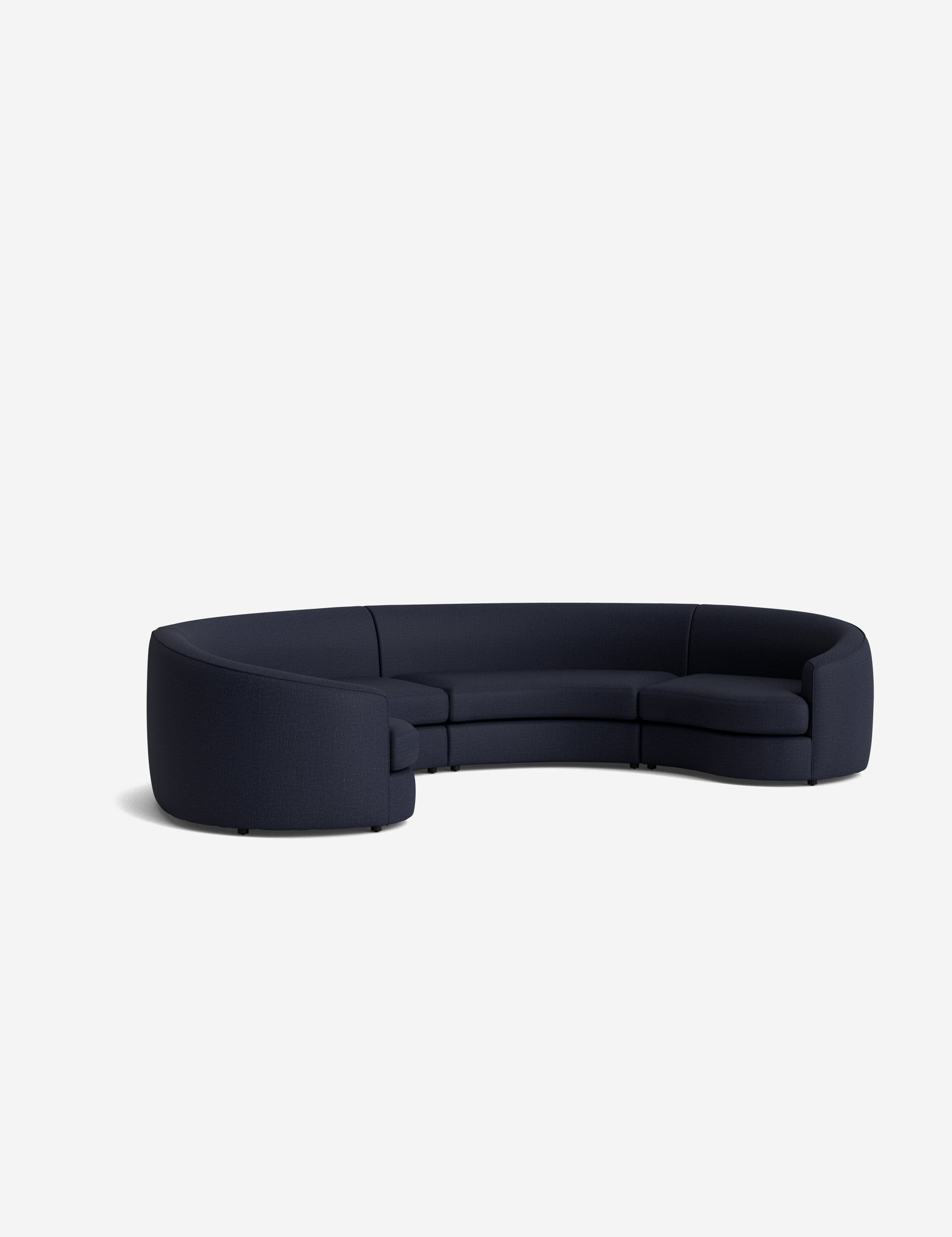 Lulu and Georgia Imada Modular Curved Sectional Sofa - view 105