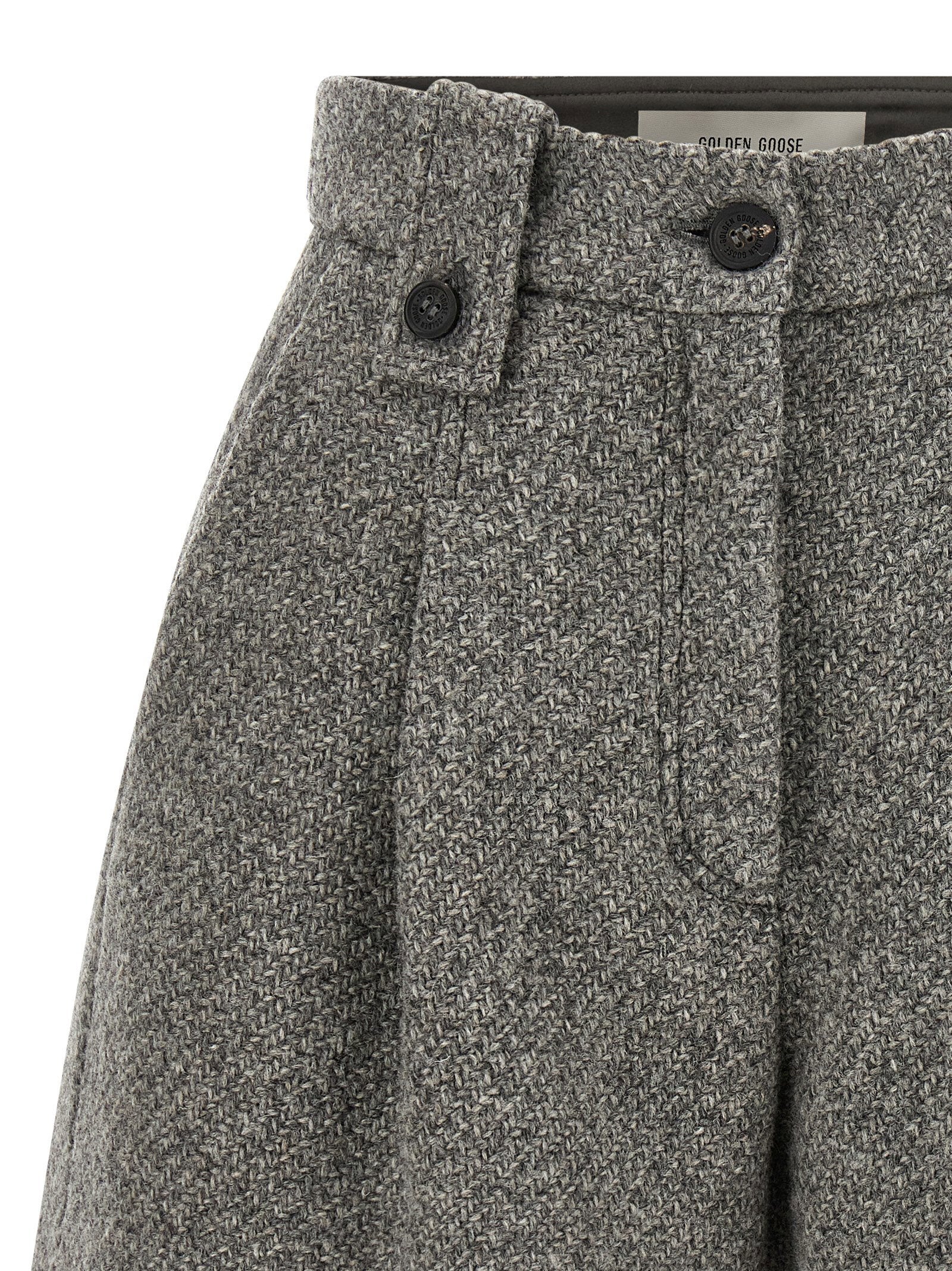 Golden Goose Ryanna Shorts – 100% virgin wool - view 3