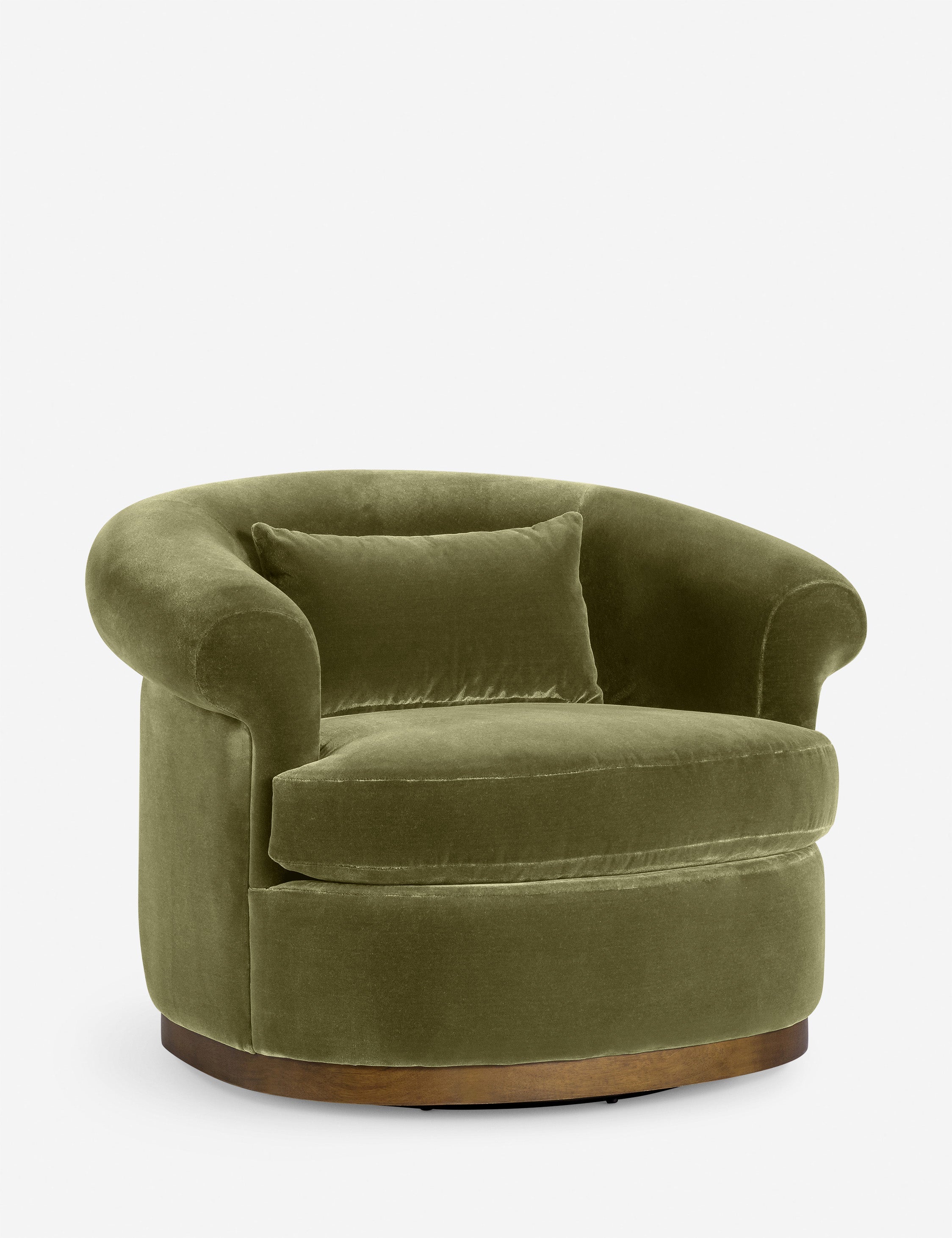 Lulu and Georgia Rochester Swivel Chair – Green - view 2