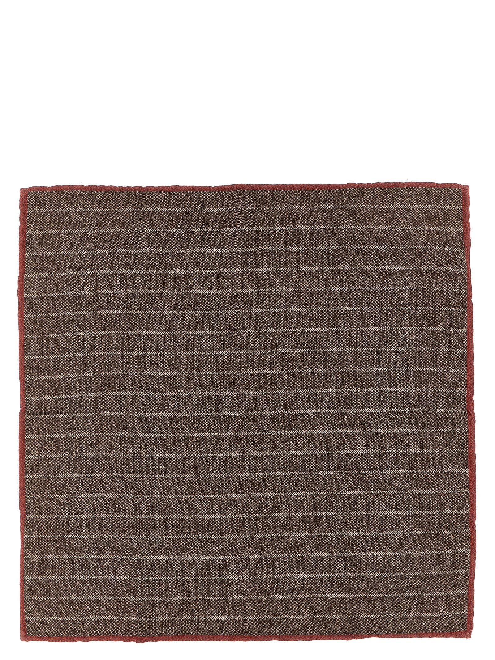 Brunello Cucinelli Double-face Pocket Clutch – 100% silk