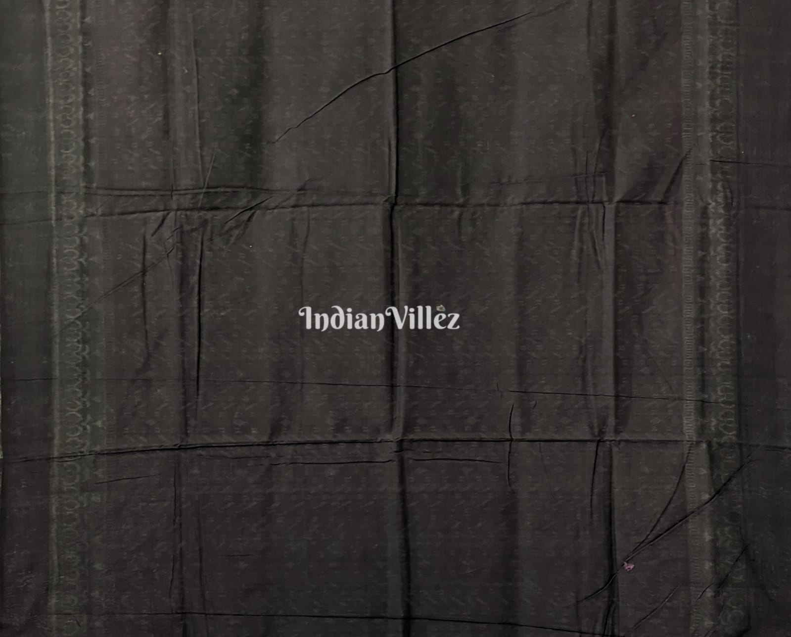 IndianVillèz Wine Pure Sambalpuri Cotton Saree - view 4