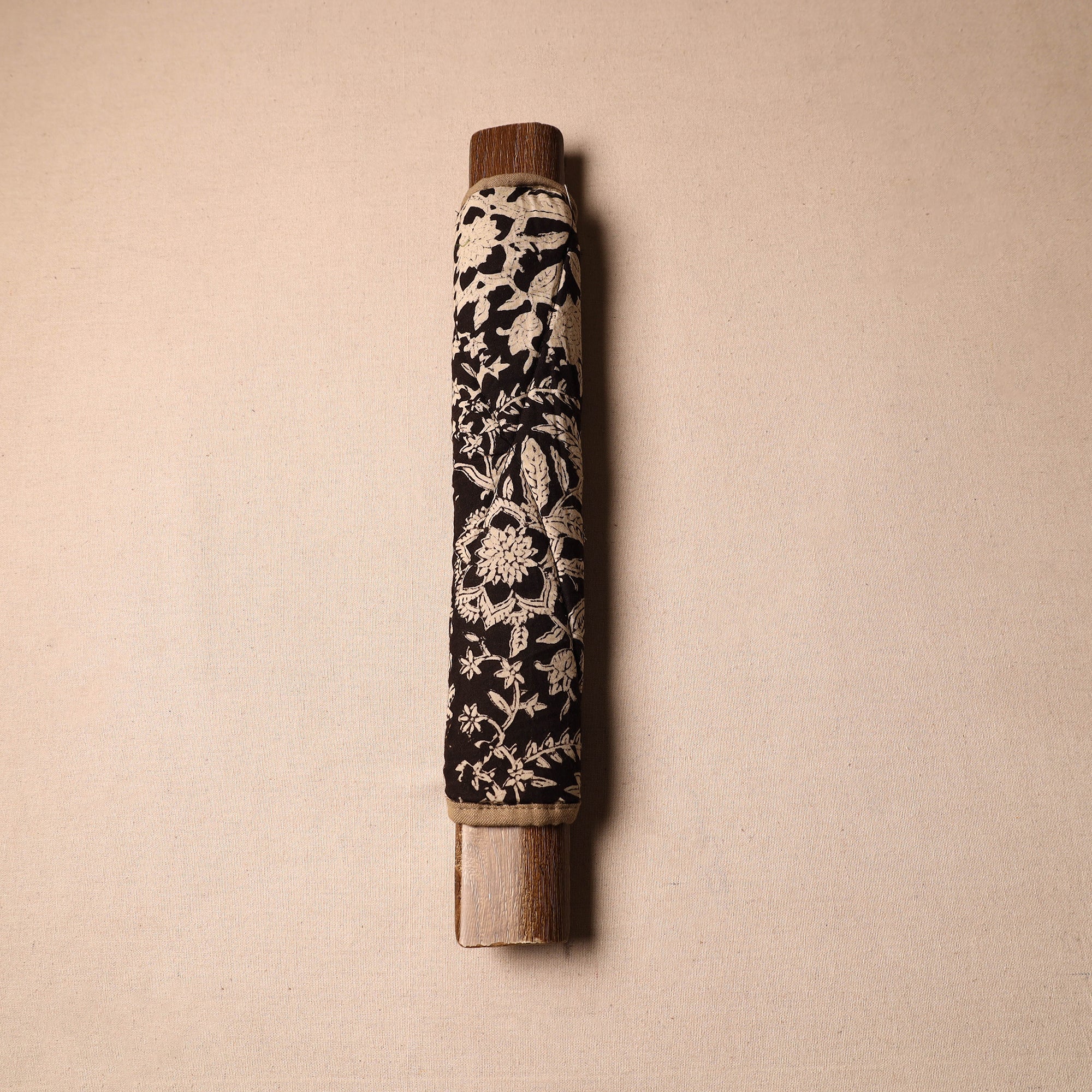 JALPARI Black - Handmade Cotton Fridge Handle Cover 15
