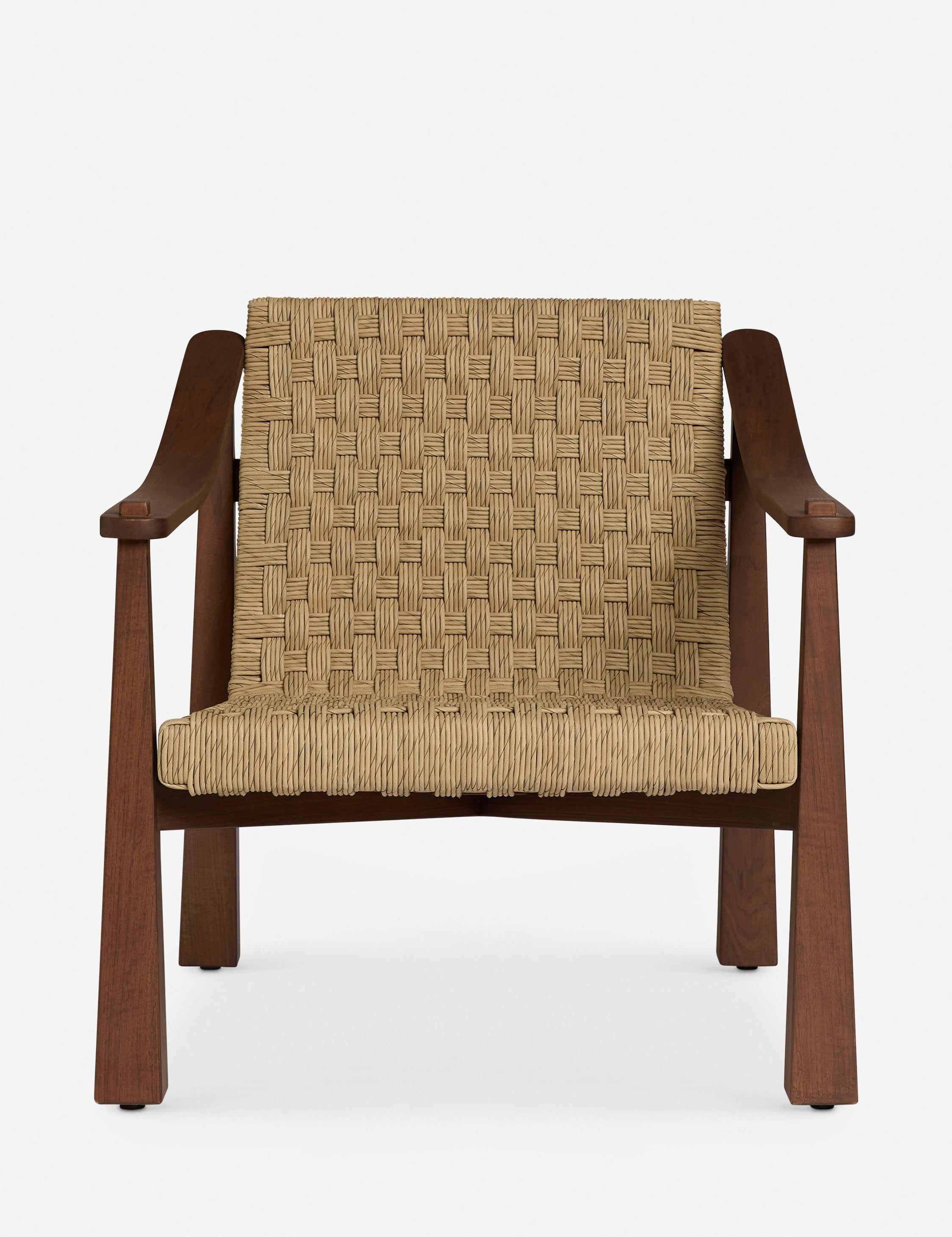 Lulu and Georgia Rashad Accent Chair – Brown