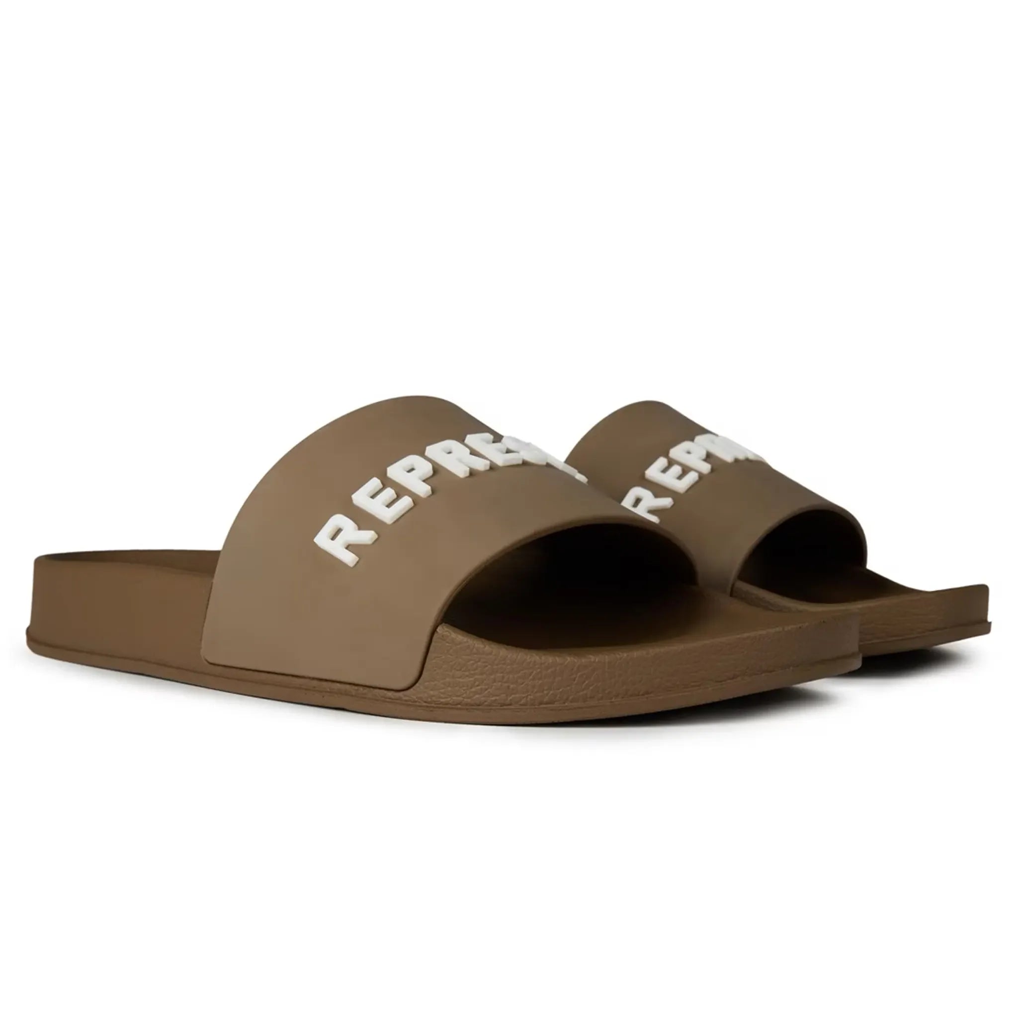 Represent Owners Club Cashmere Pool Slides – Brown - view 2