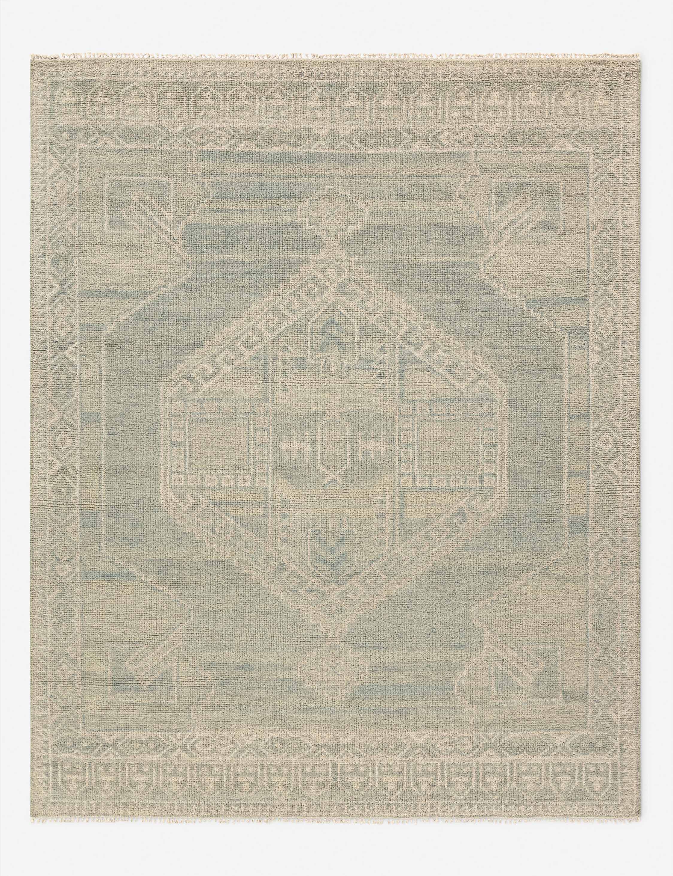 Lulu and Georgia Kahlo Hand-Knotted Wool Rug