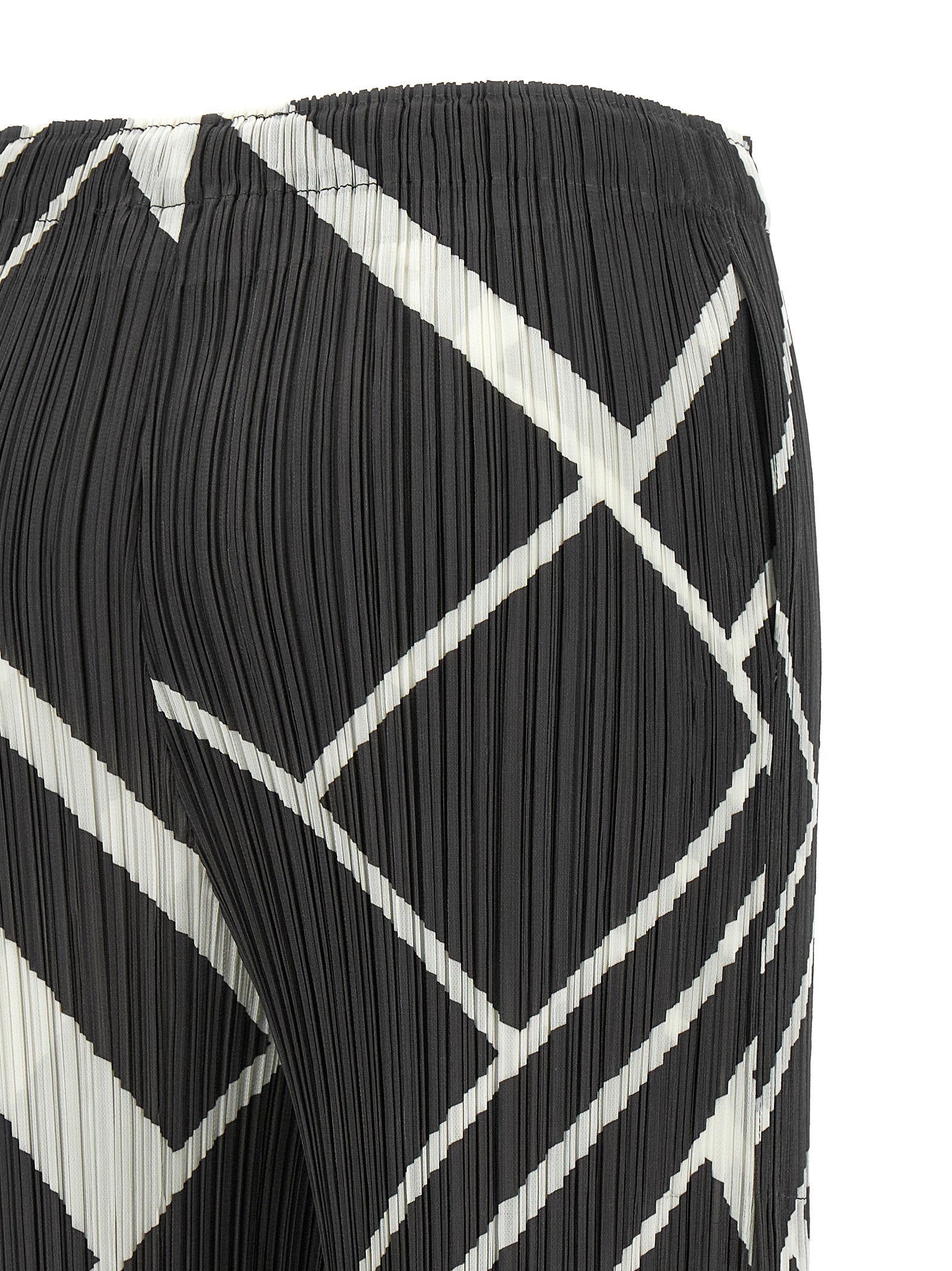 Pleats Please Issey Miyake Fold Line Pants – 100% polyester - view 4