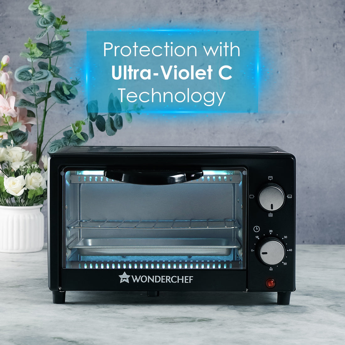 Wonderchef Prato Anti-Viral Ultra Violet C light Oven - 9L, 16W - view 9