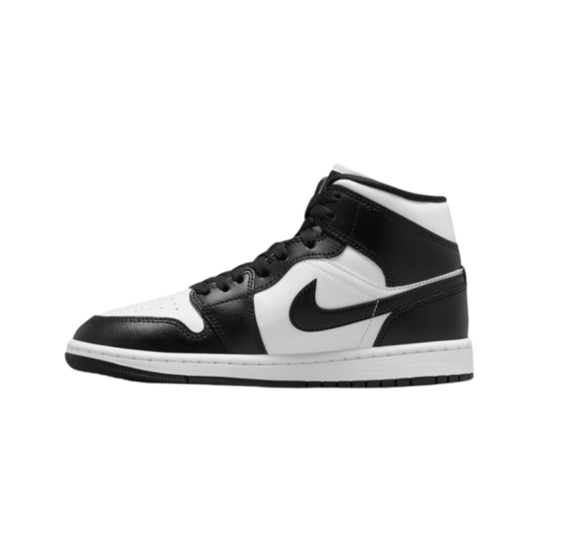 Sneaker Cafe Mumbai Patent Black Mid Aj1