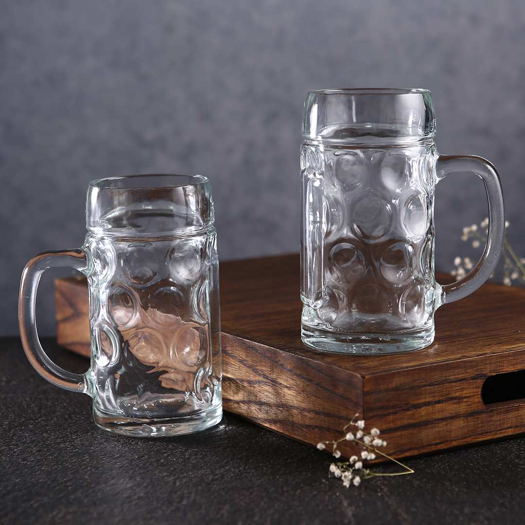 Wonderchef Modena Beer Mug 500 Ml (Set Of 2) by blackree - view 2