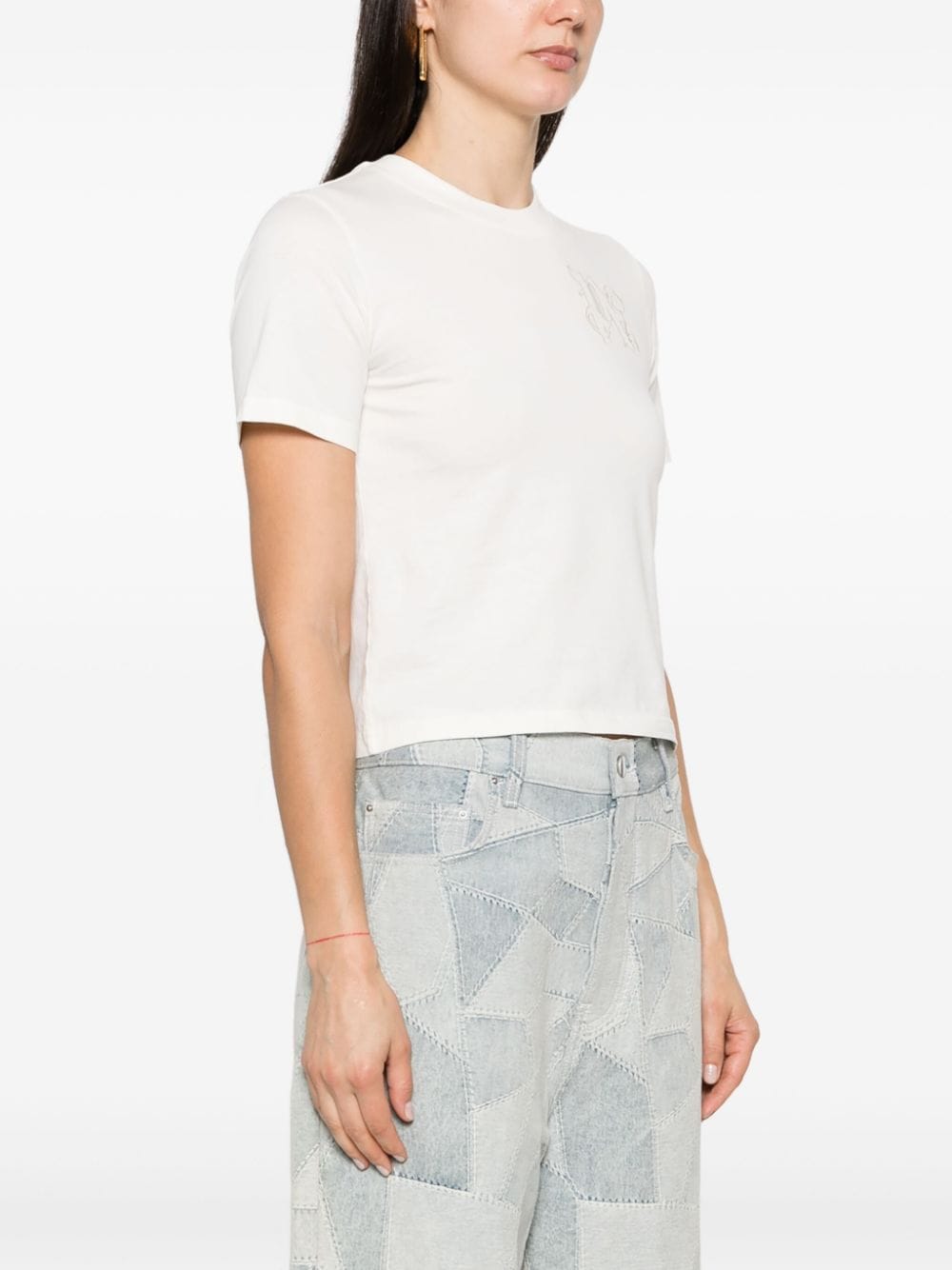 Palm Angels Logo cotton t-shirt - view 3
