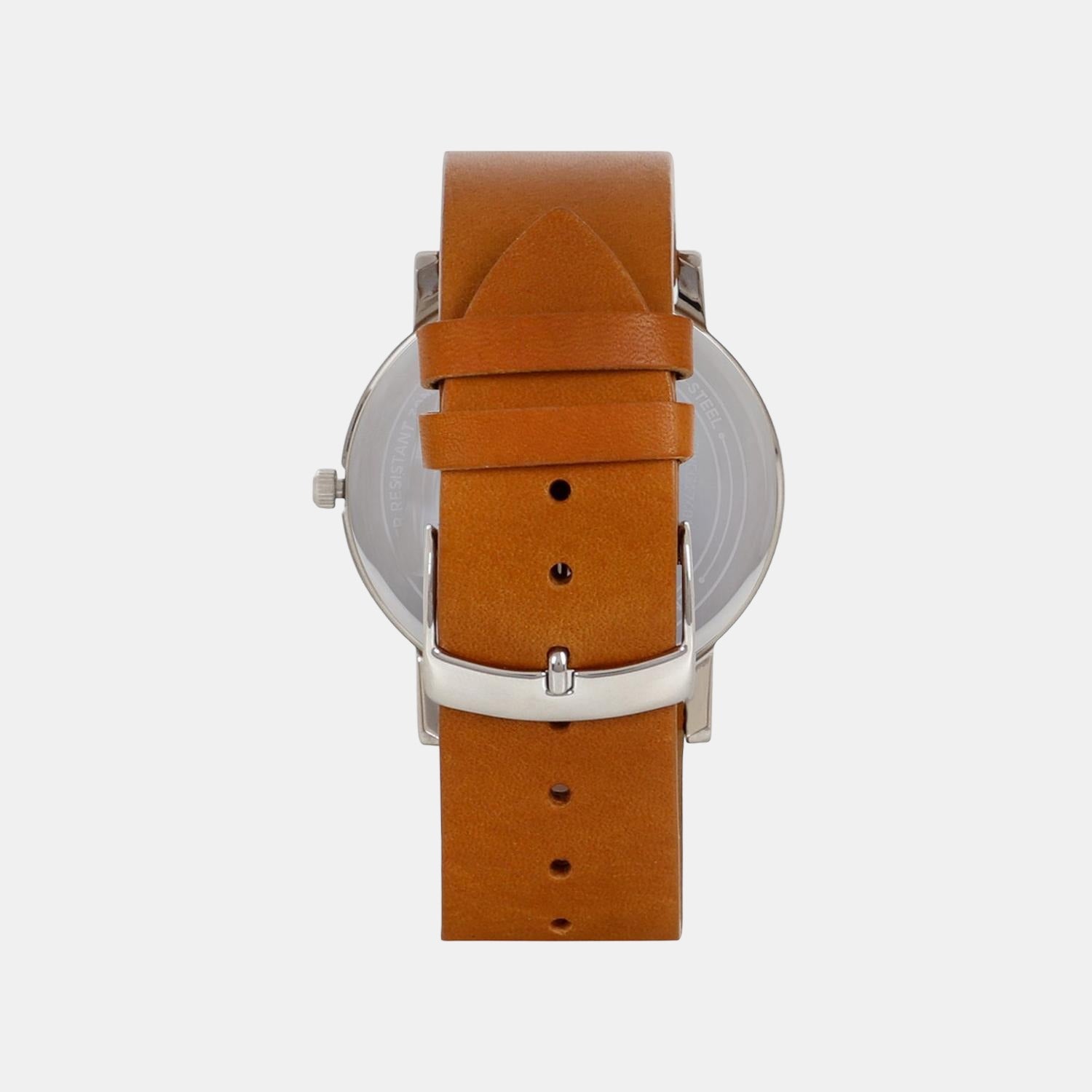 Timex Empera Men Quartz Blue Dial Analog Leather Watch TWEG17401 - view 2