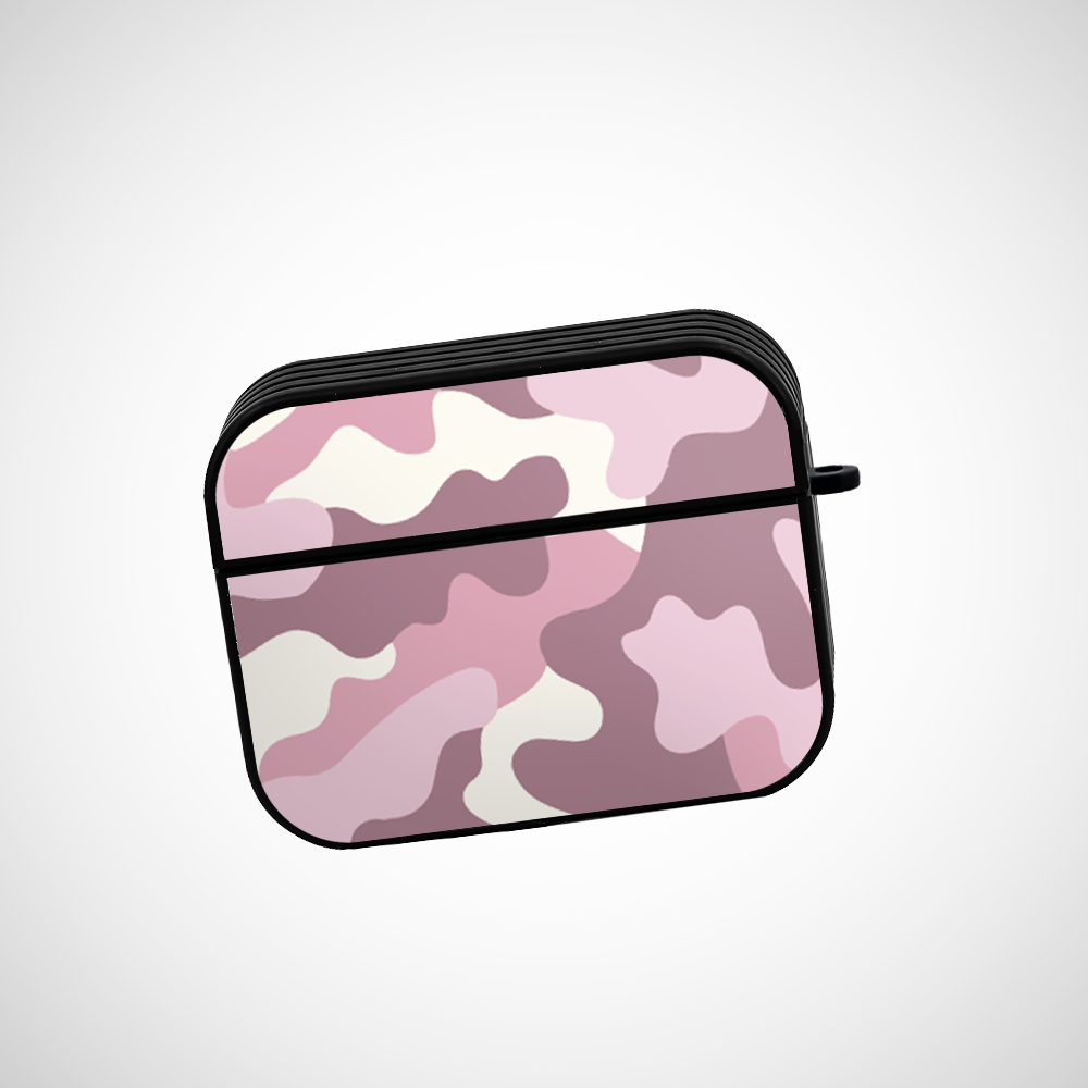 Cover It Up Bubblegum Camo Glass Airpods Pro Case Covers