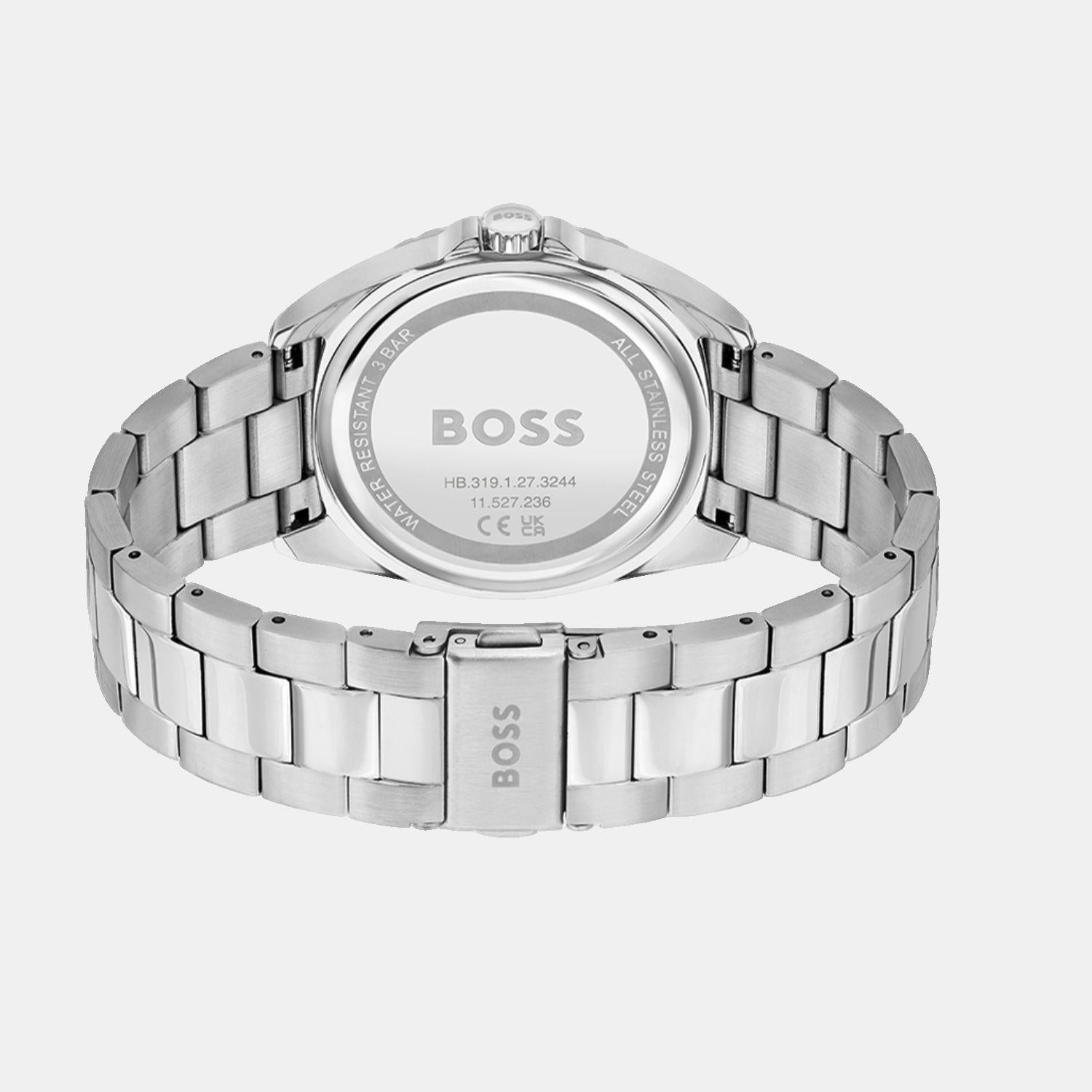 Boss Atea Women Quartz Carnation Gold Dial Multi-Function Stainless Steel Watch 1502732 - view 3