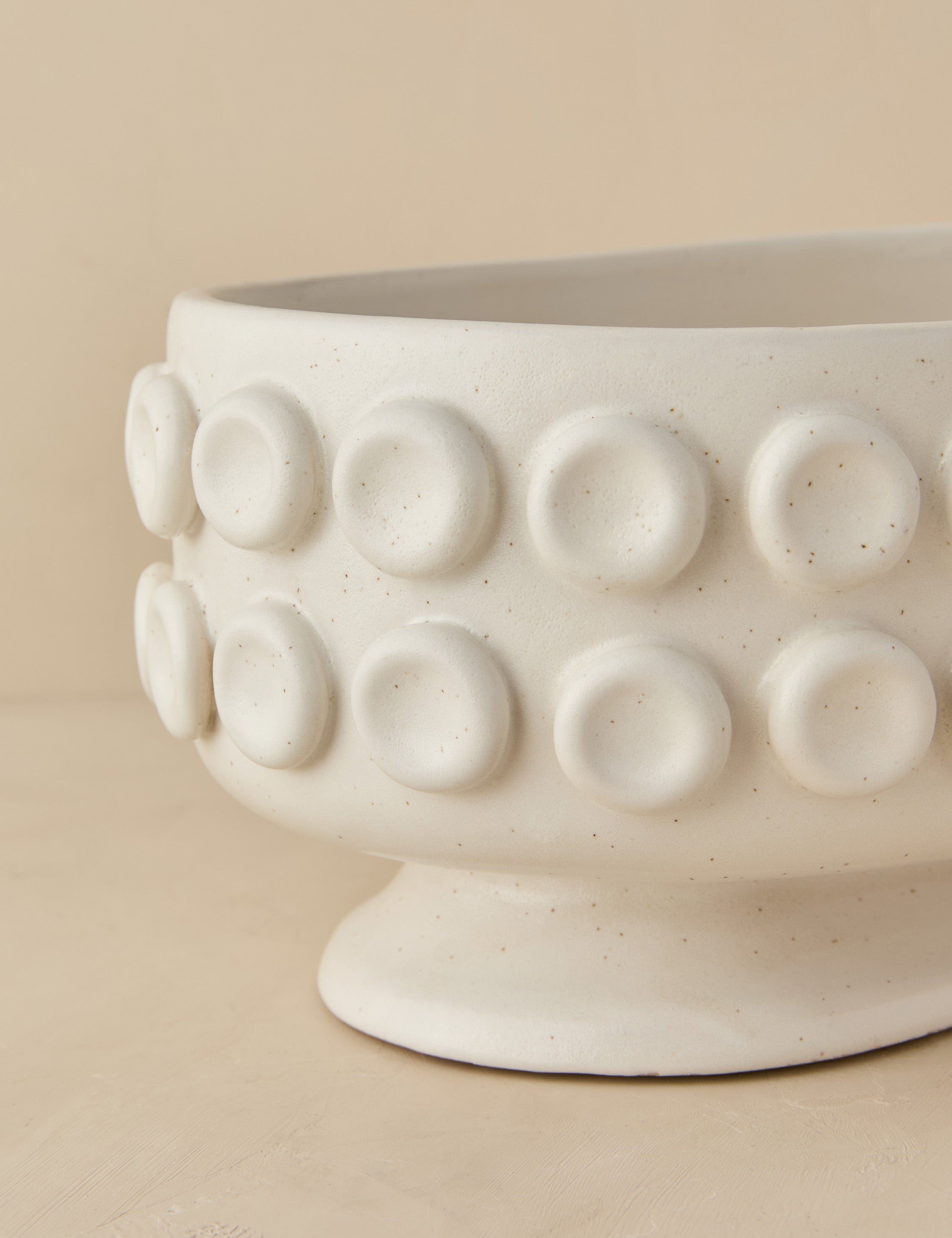 Lulu and Georgia Ives Pedestal Bowl – Ivory - view 4