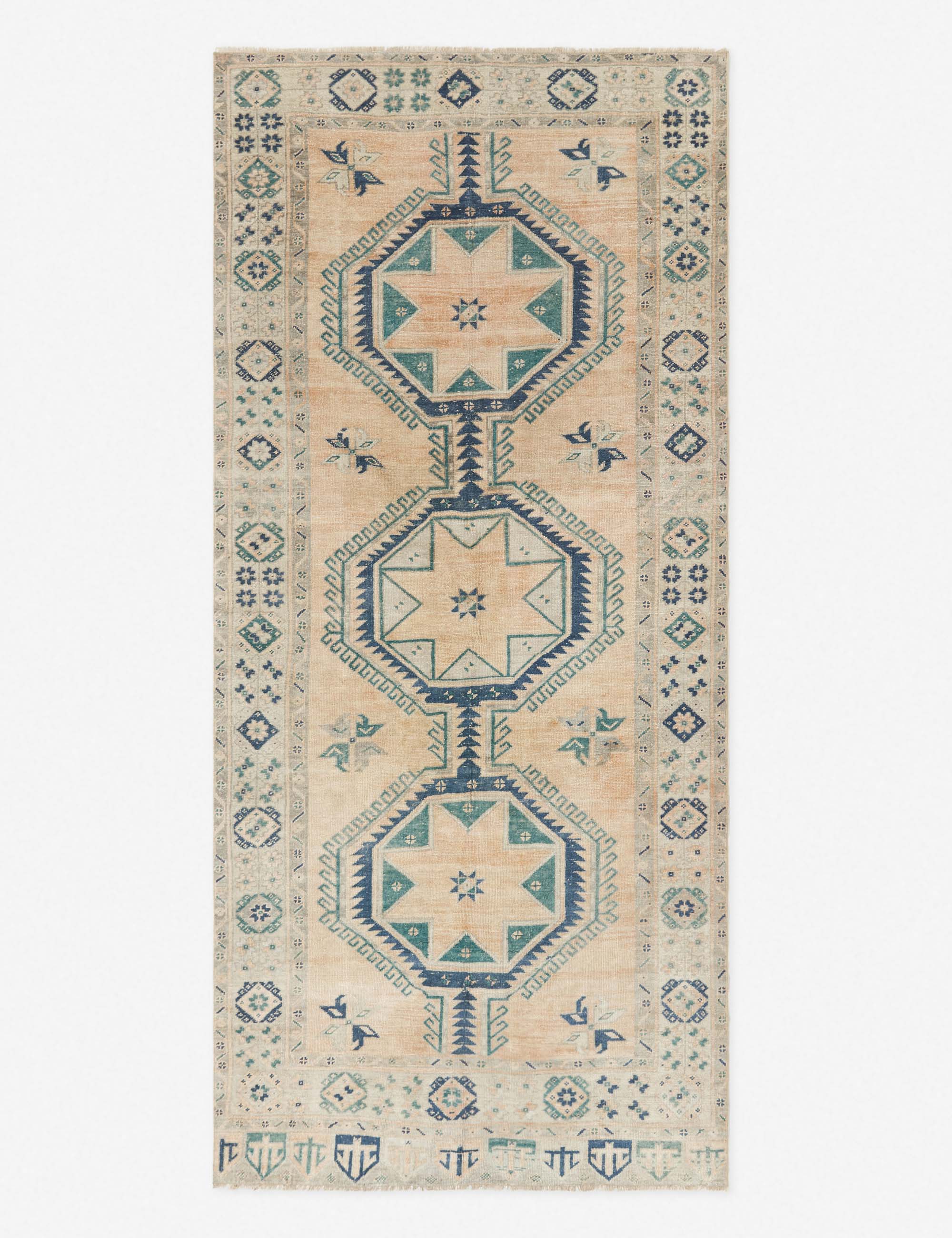 Lulu and Georgia Shai Vintage Runner Rug, 4'6" x 10'3"