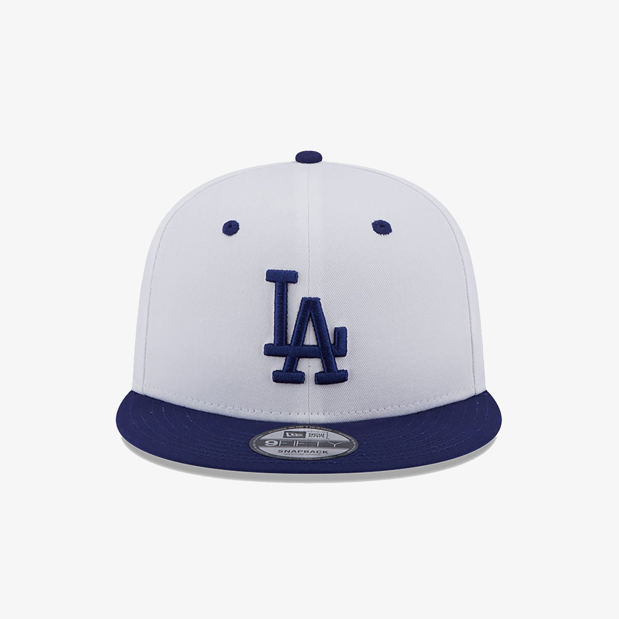 New Era | LA DODGERS WHITE CROWN PATCH WHITE 9FIFTY SNAPBACK CAP { WHITE - view 2
