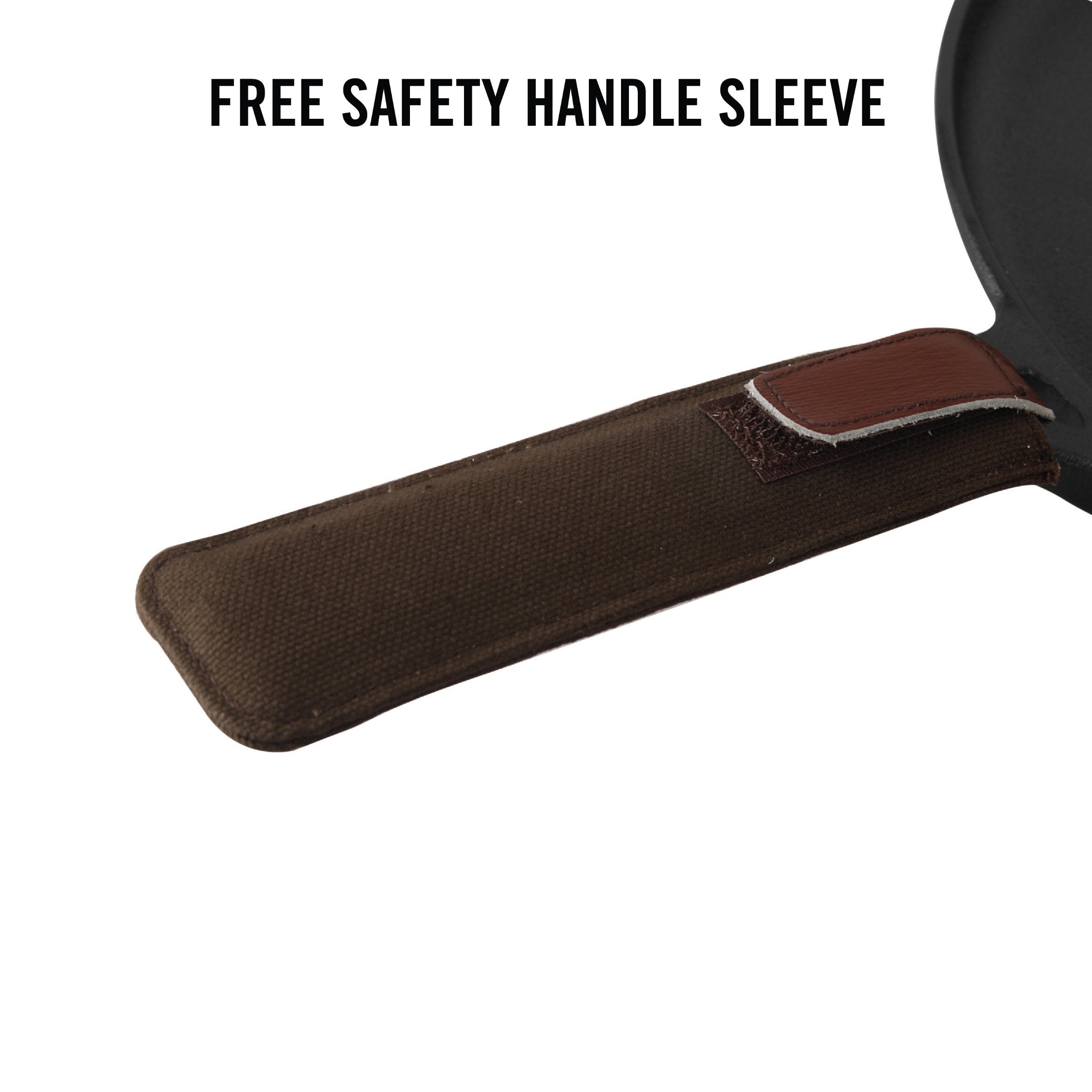 Cello Ironica Pre-Seasoned Cast Iron Fry Pan – Black - view 7