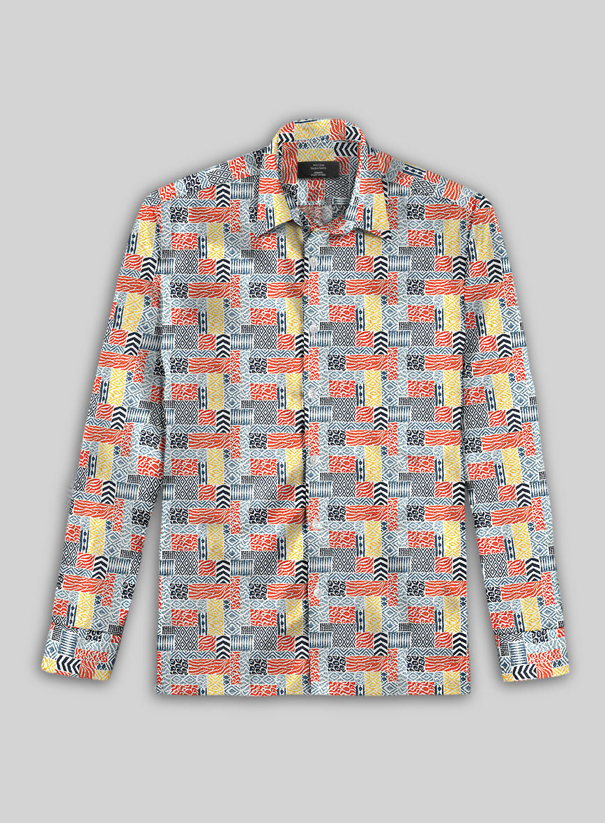 StudioSuits Ikatina Silk Cotton Shirt - view 2