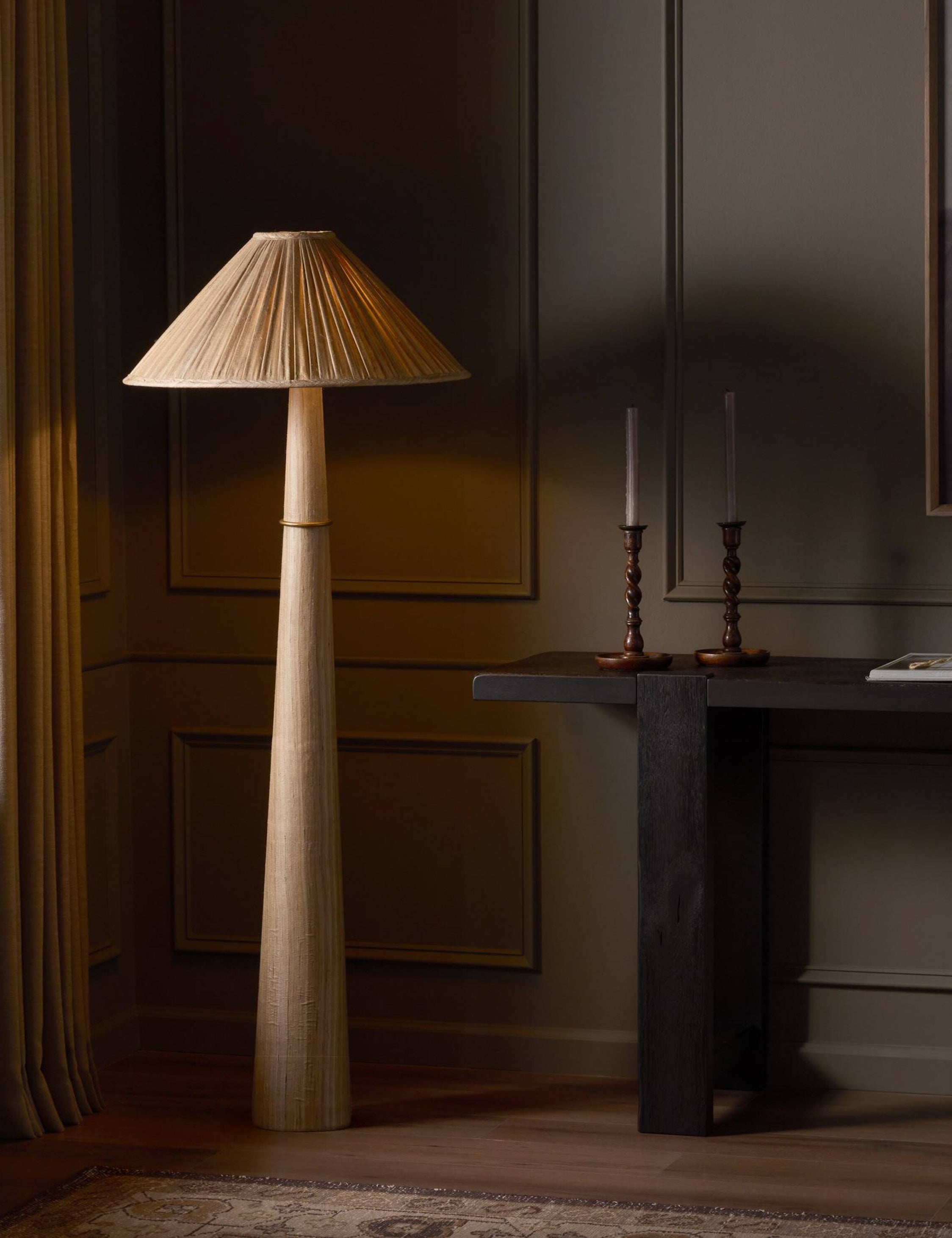 Lulu and Georgia Brianna Floor Lamp – Natural - view 2