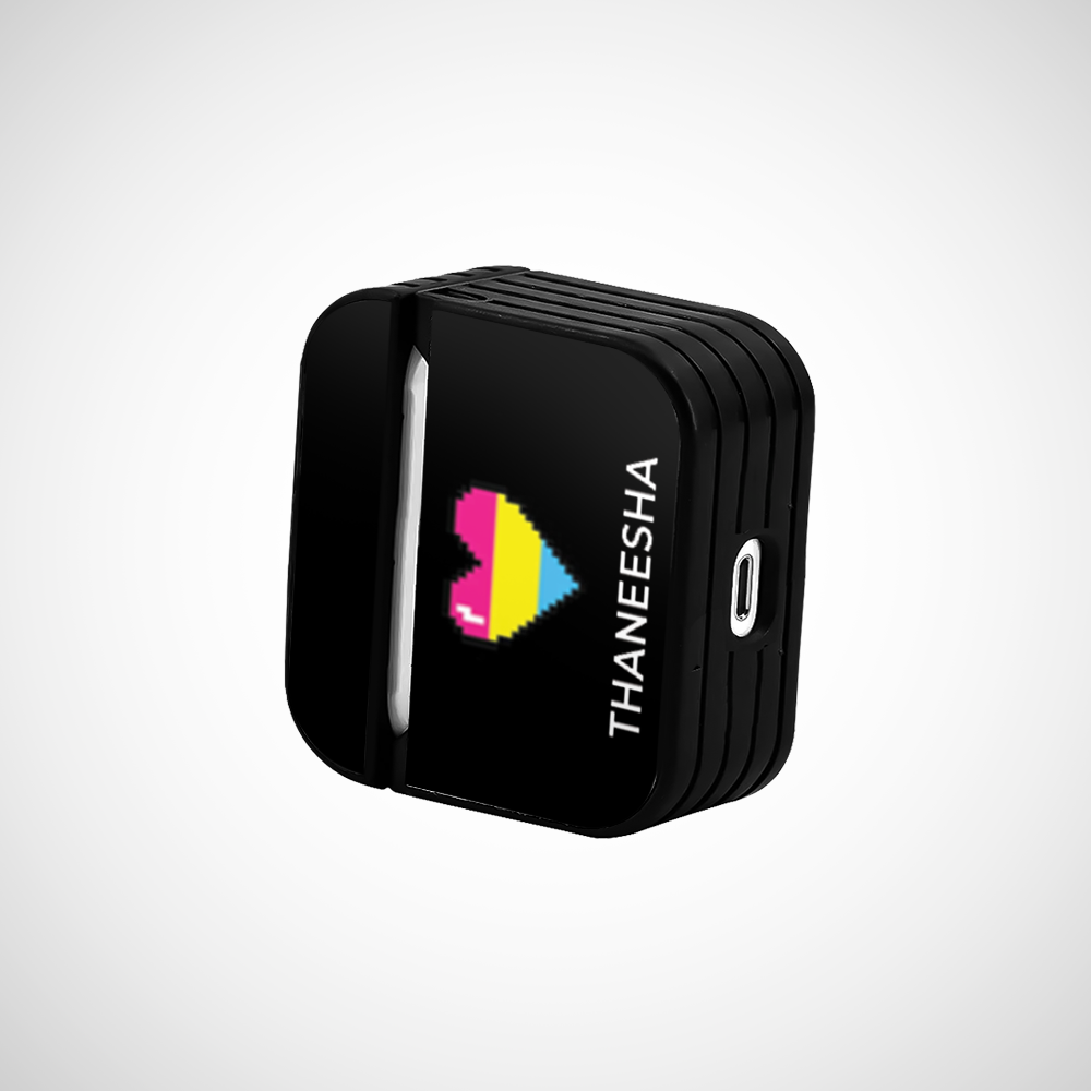 Cover It Up Pride Heart Custom Glass Airpods 3rd Gen Case Covers - view 3