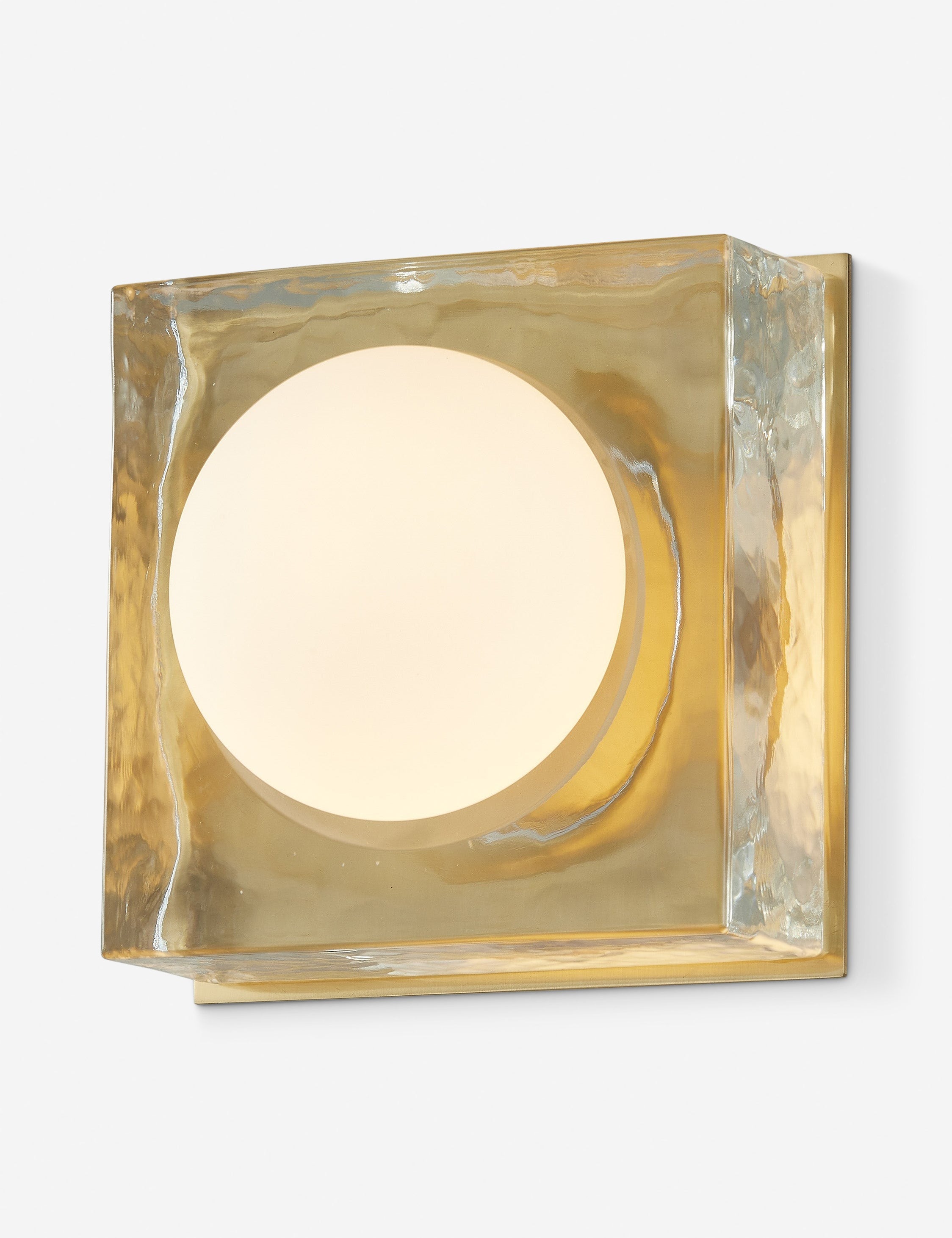 Lulu and Georgia Ravi Square Sconce - view 4
