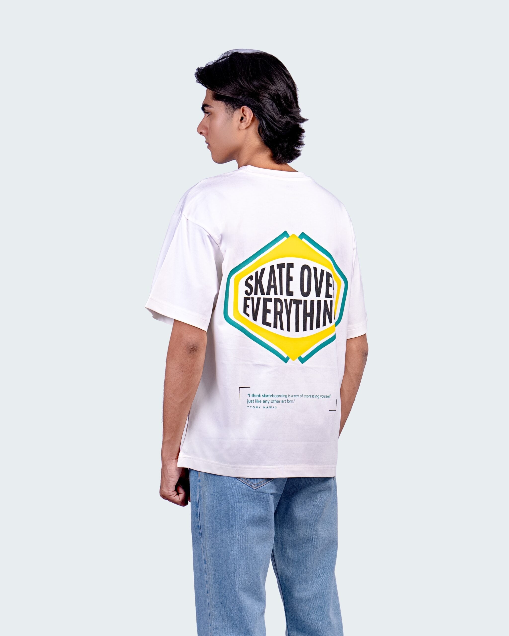 Cop Underdog Skate Over Everything Oversized Tee