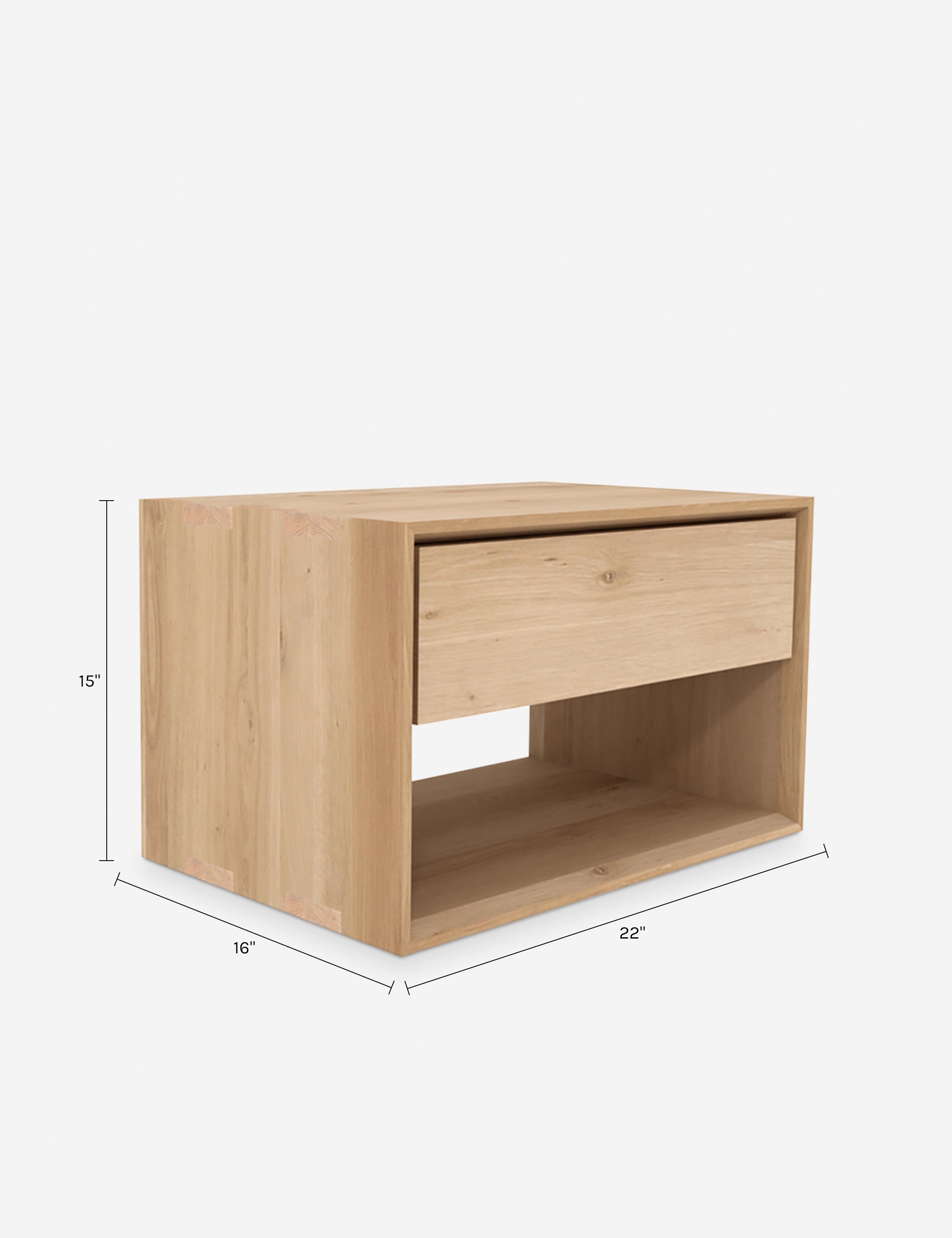 Lulu and Georgia Lark Low Nightstand - view 4