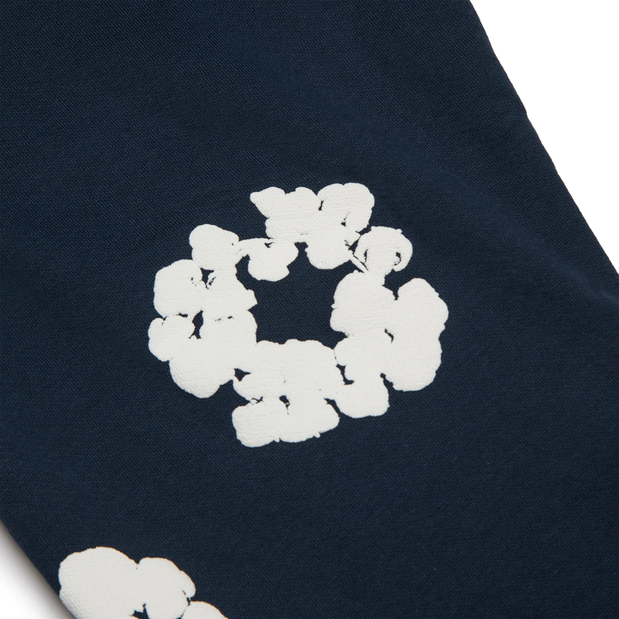 Denim Tears The Cotton Wreath Navy Sweatpants - view 3