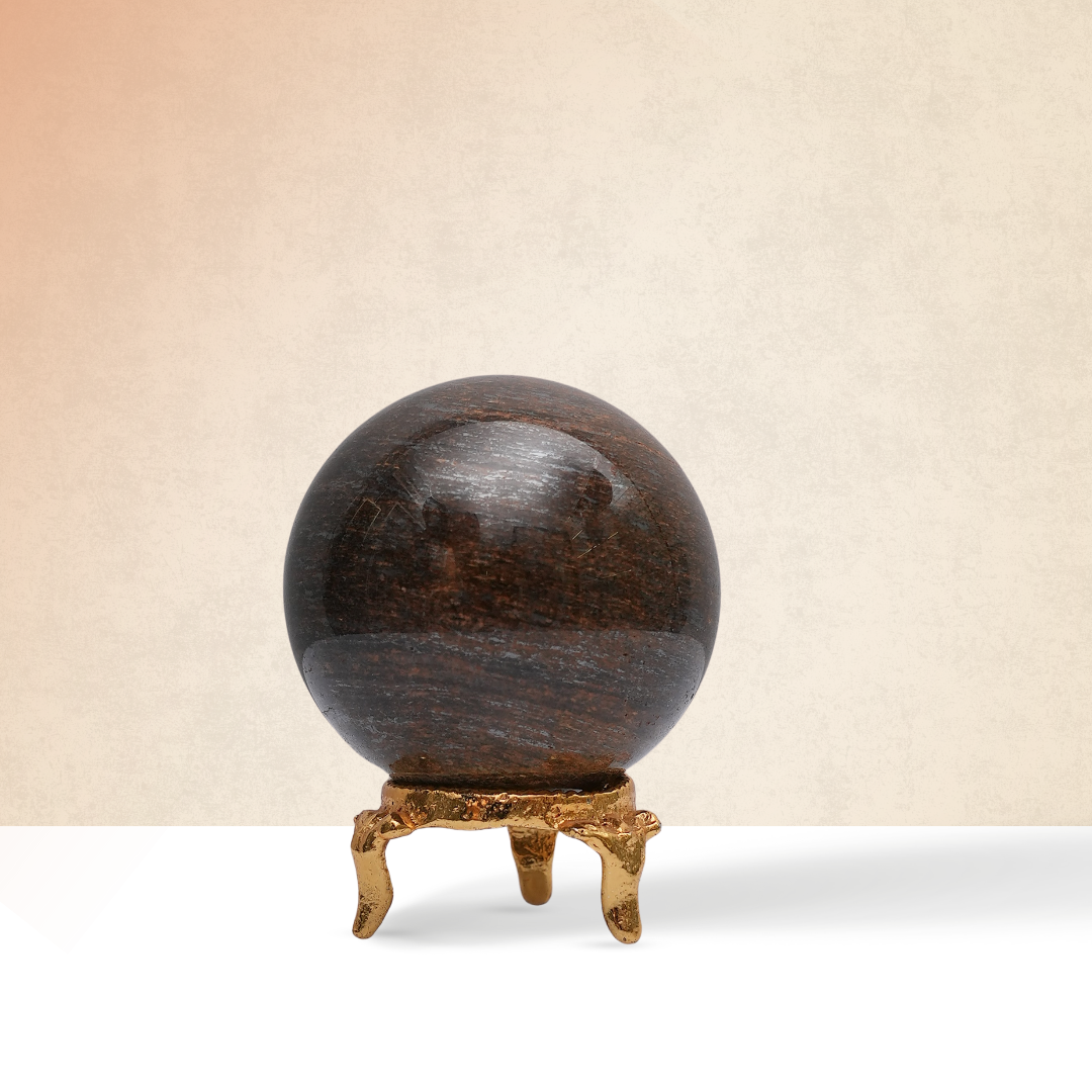 Bronzite sphere ball – Gemsmantra Bronzite Sphere/Ball