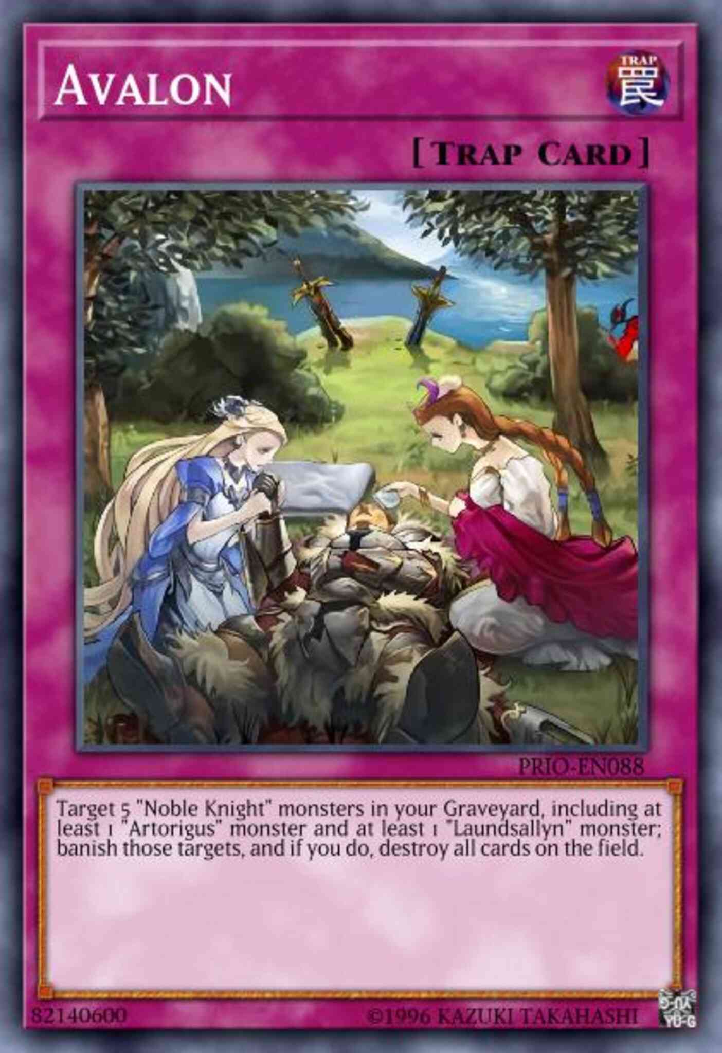 Yu-Gi-Oh! Avalon - PRIO-EN088 - Super Rare - 1st Edition