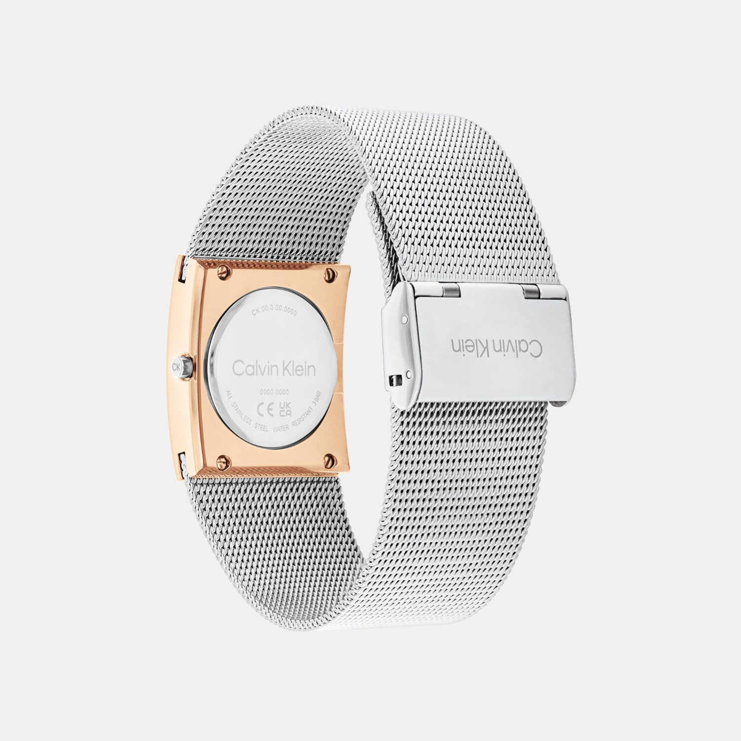 Calvin Klein Ck Pulse Women Quartz Silver & White Dial Analog Mesh Watch 25100063 - view 3