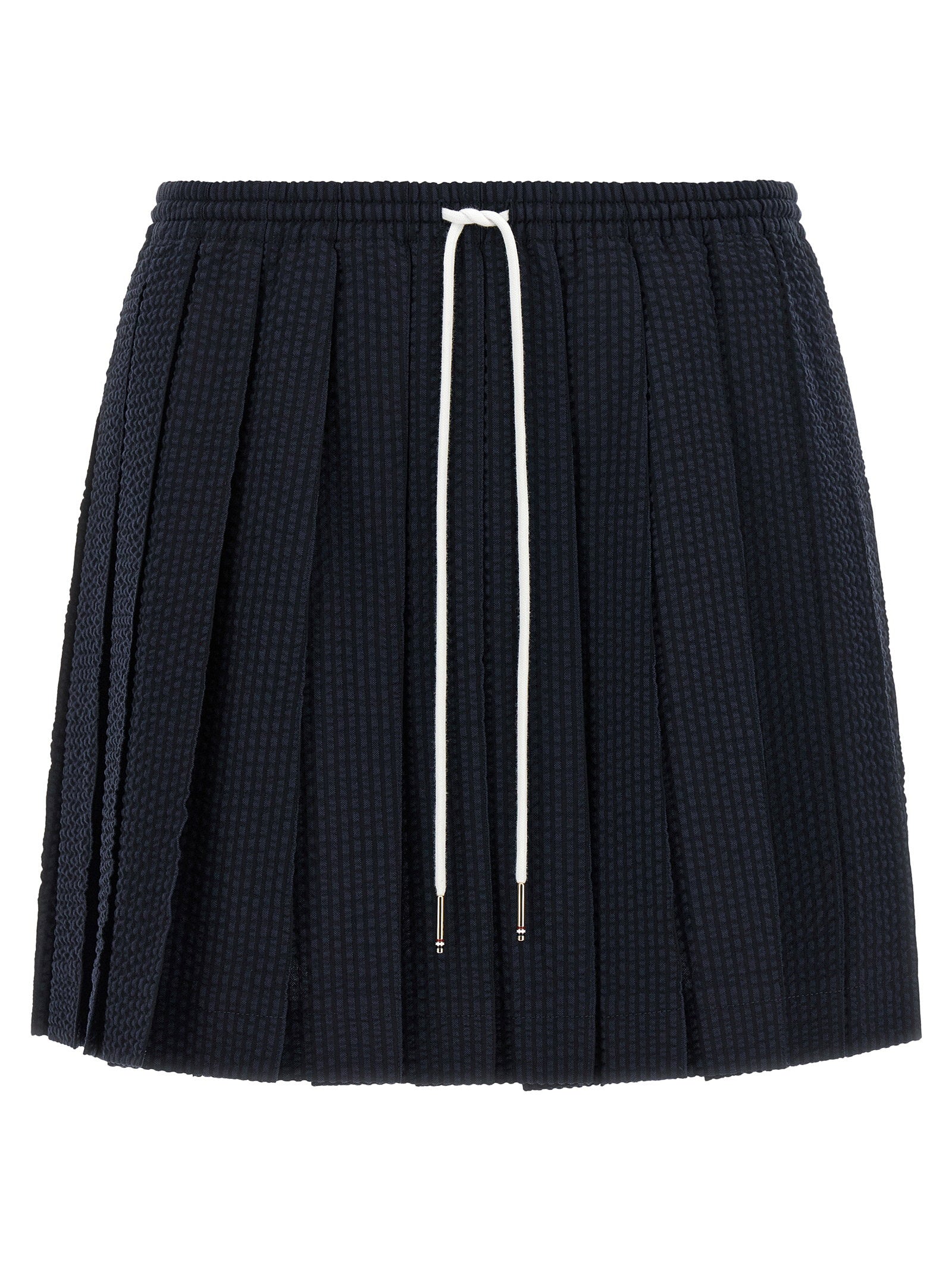 Thom Browne Striped Skirt – 100% wool