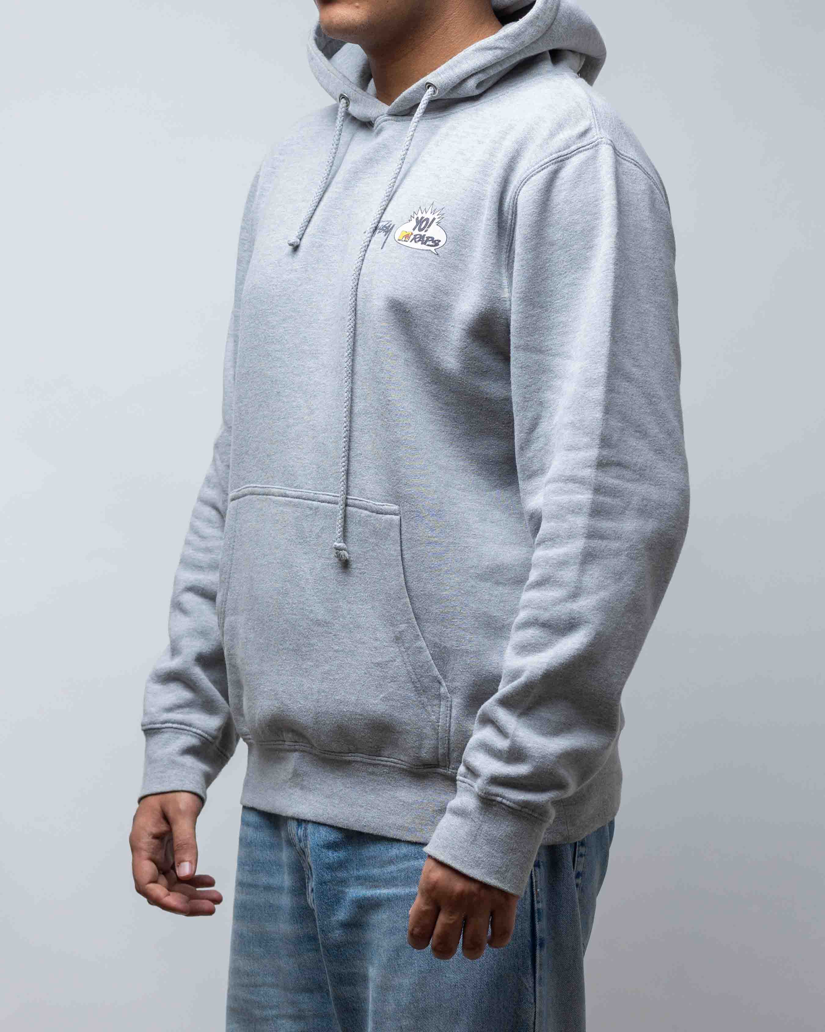 Vintage 90's Yo Raps Mtv X Stussy Hoodie - view 2