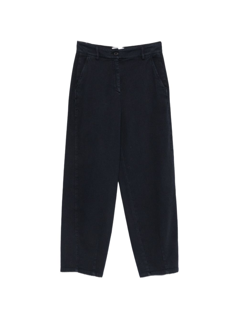 VIA MASINI 80 Trousers NAVY – Cotton 98%, Elastane 2%