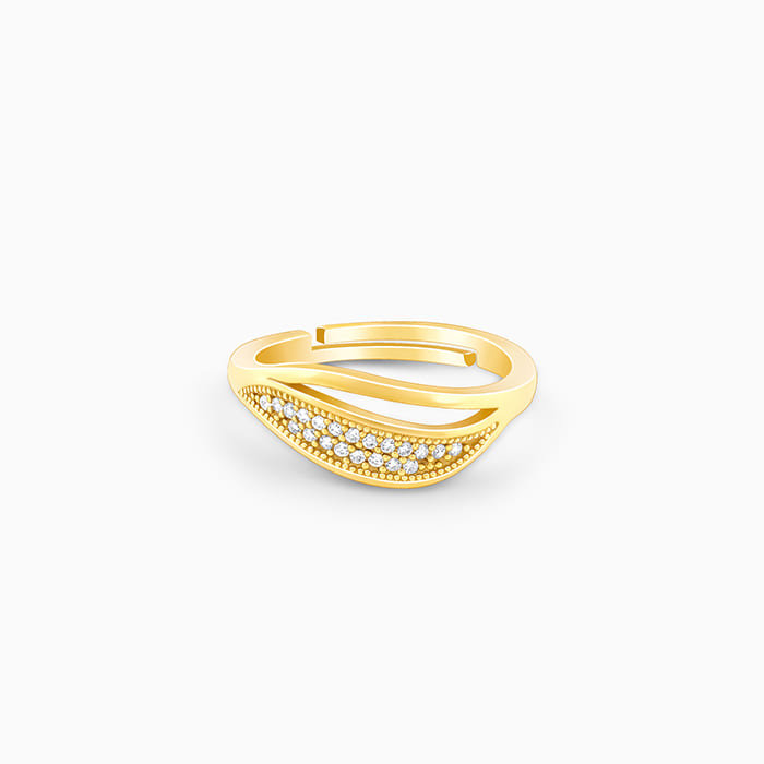 GIVA Jewellery Golden Daze Ring