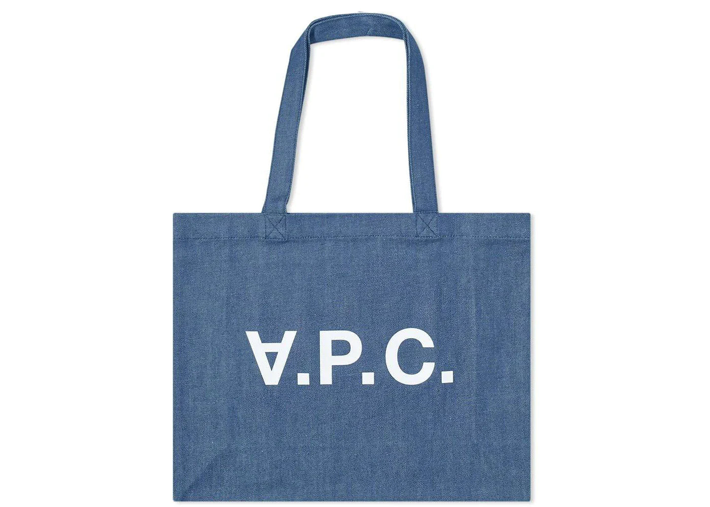 P c shopping – A.P.C. Shopping Daniel Tote Bag Indigo – Multi