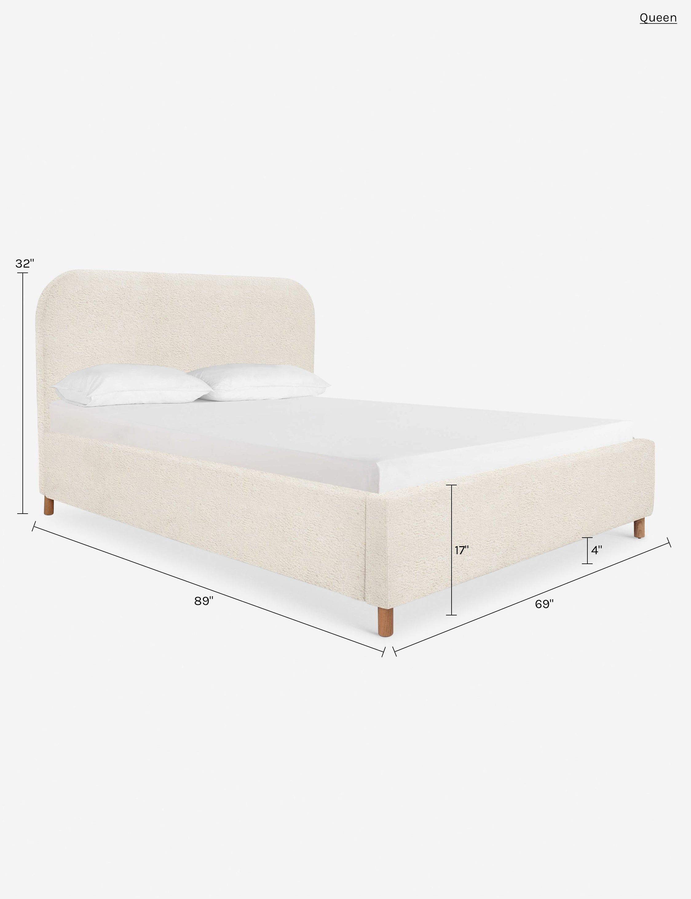Lulu and Georgia Solene Platform Bed - view 34