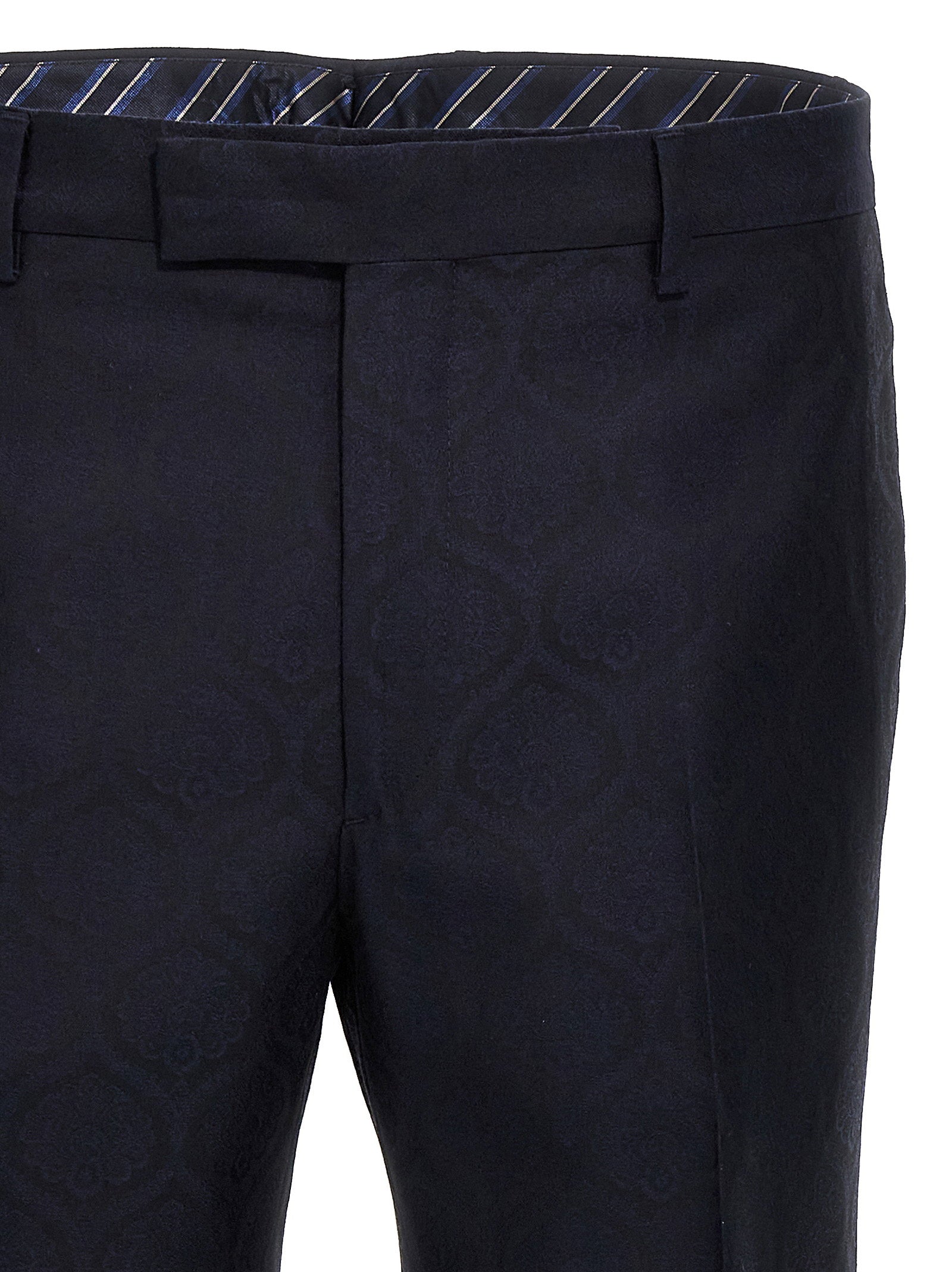Etro Jacquard Pants – 53% cotton, 47% wool - view 3