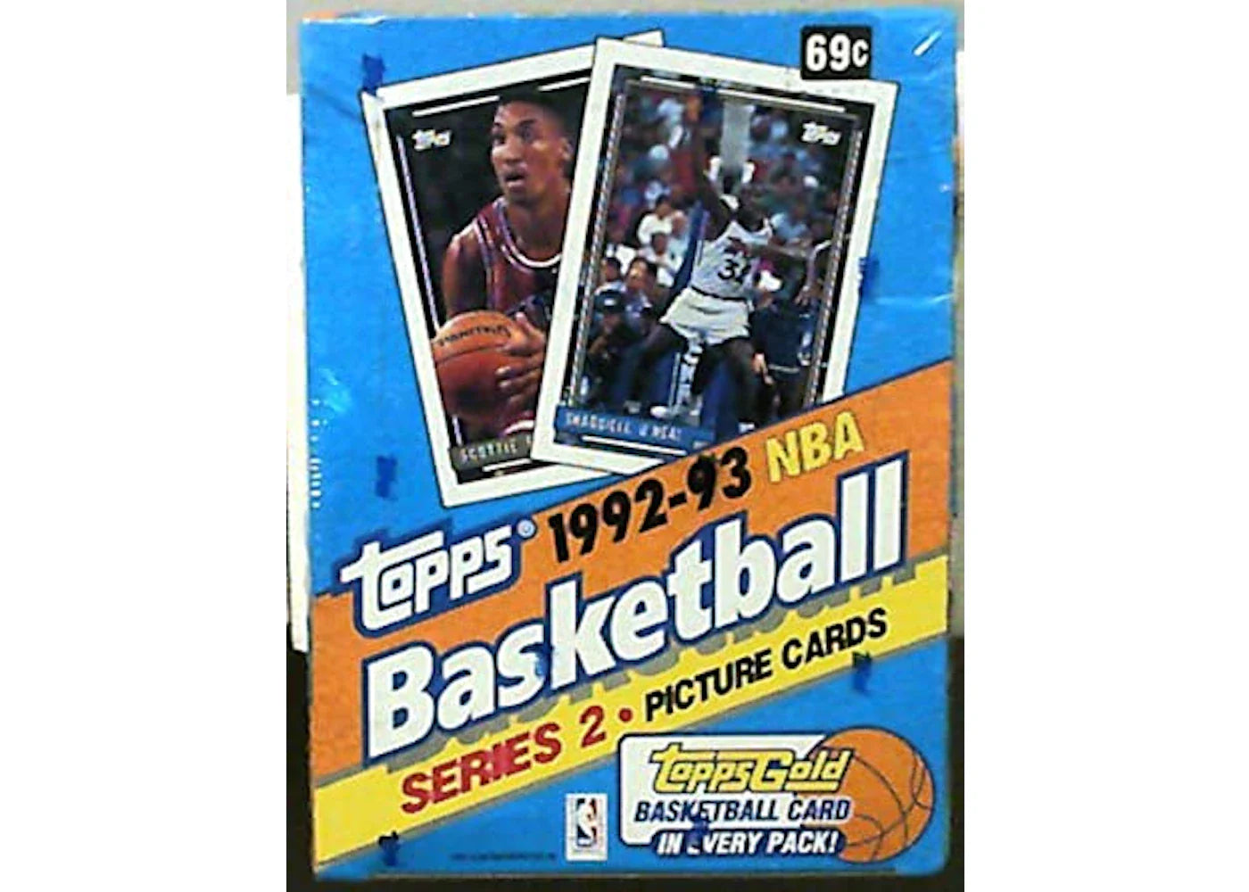 1992-93 Topps Series 2 Basketball Box