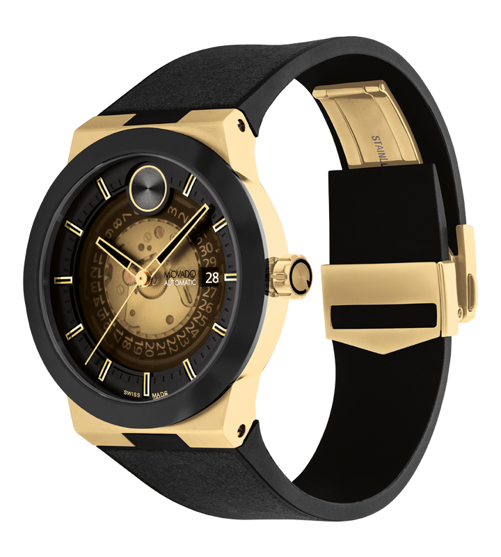 Movado Bold Fusion Black And Gold Dial Men 43.5MM - view 2