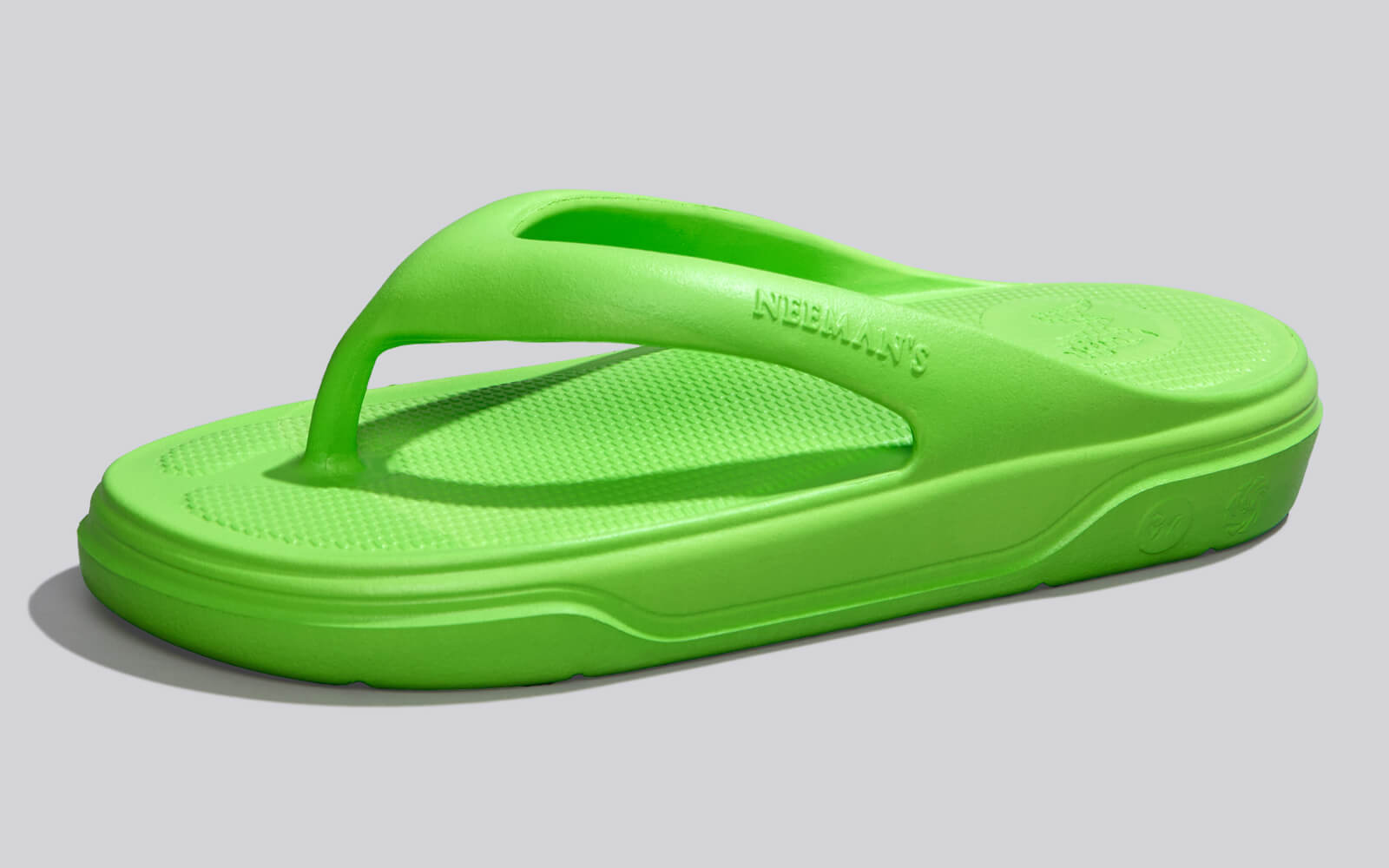 Neeman's Cushers Flips For Women : Neon Green - view 3