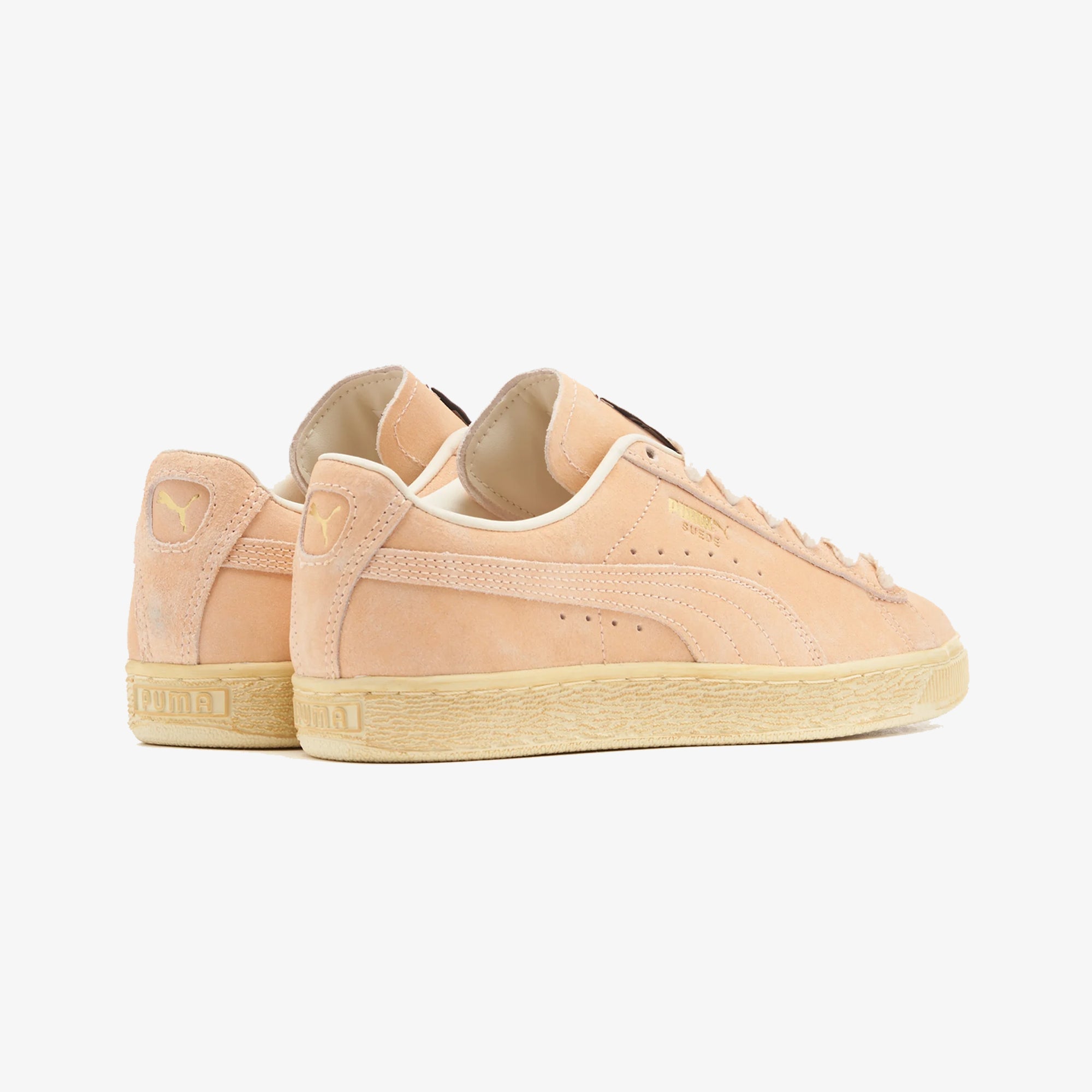 Puma | Suede Faded { Bright Melon-frosted Ivory - view 3