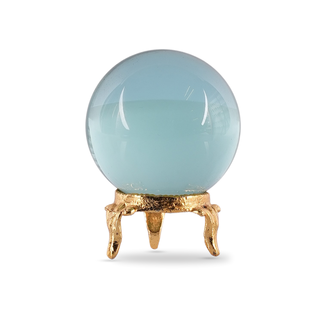 Gemsmantra Aqua Obsidian Sphere/Ball - view 4