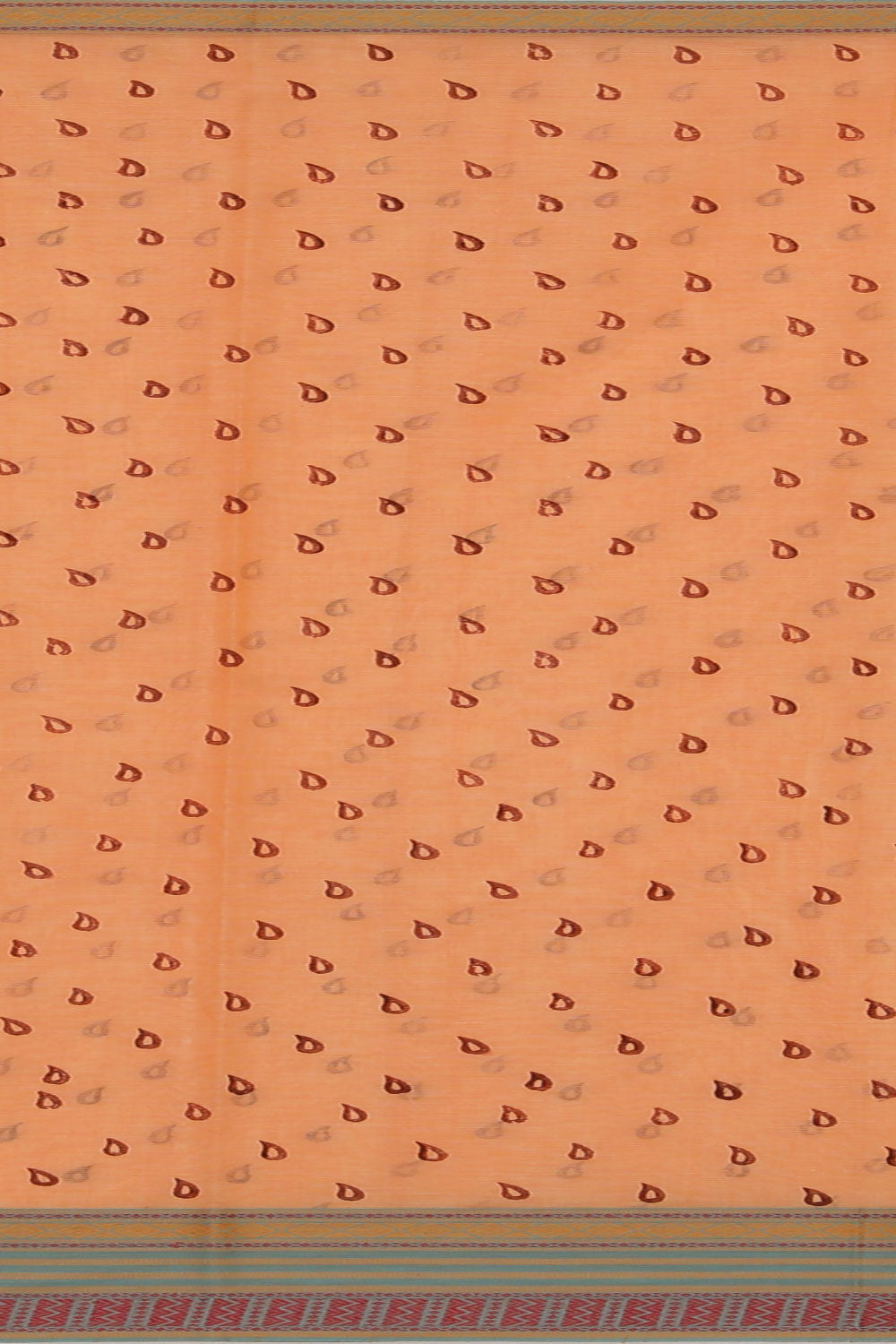 Kalanjali Ethnics Hand block printed cotton saree - view 4
