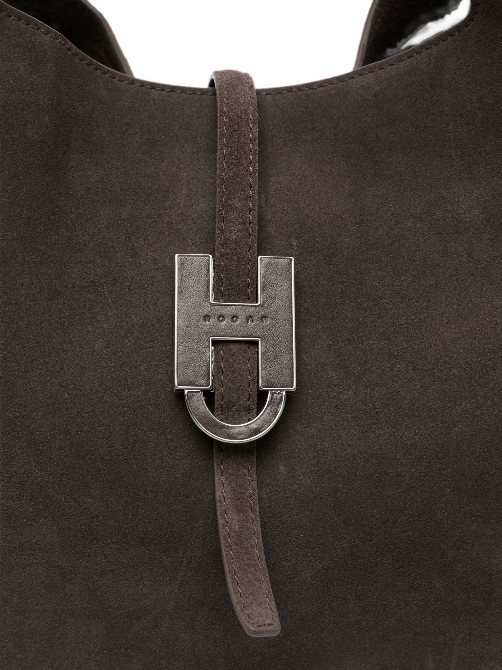 Hogan Trend Leather Tote – Calf Suede 100% - view 4