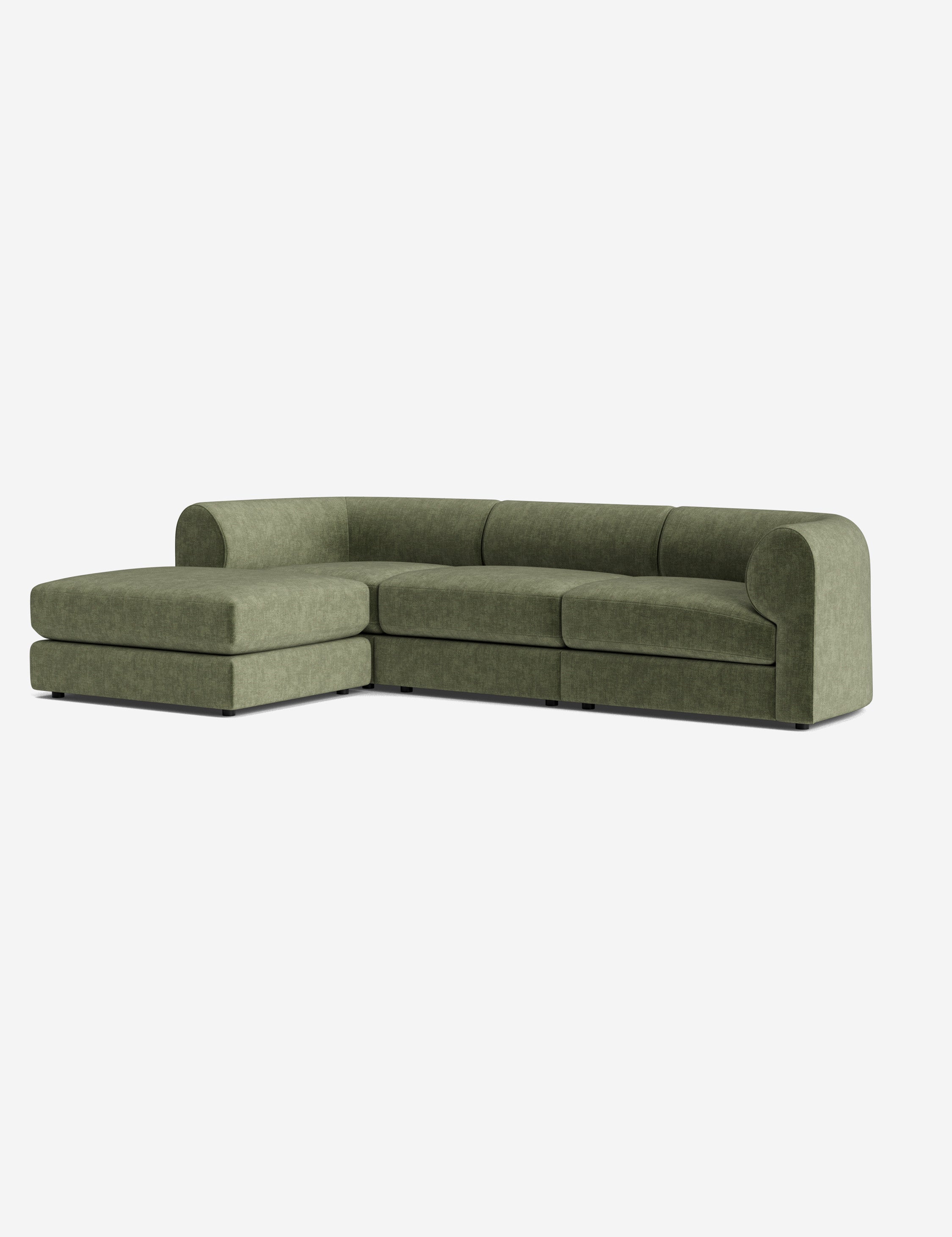Lulu and Georgia Sergio Modular Sectional Sofa With Ottoman - view 155