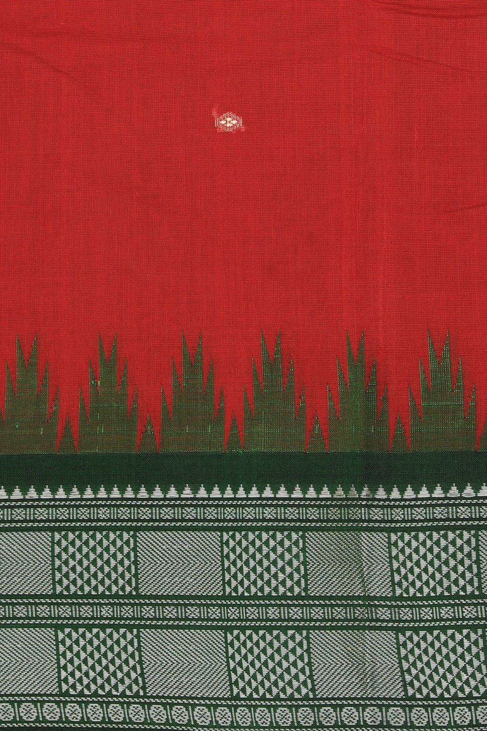 Kalanjali Kanchi Cotton Maroon Saree – Women's - view 2